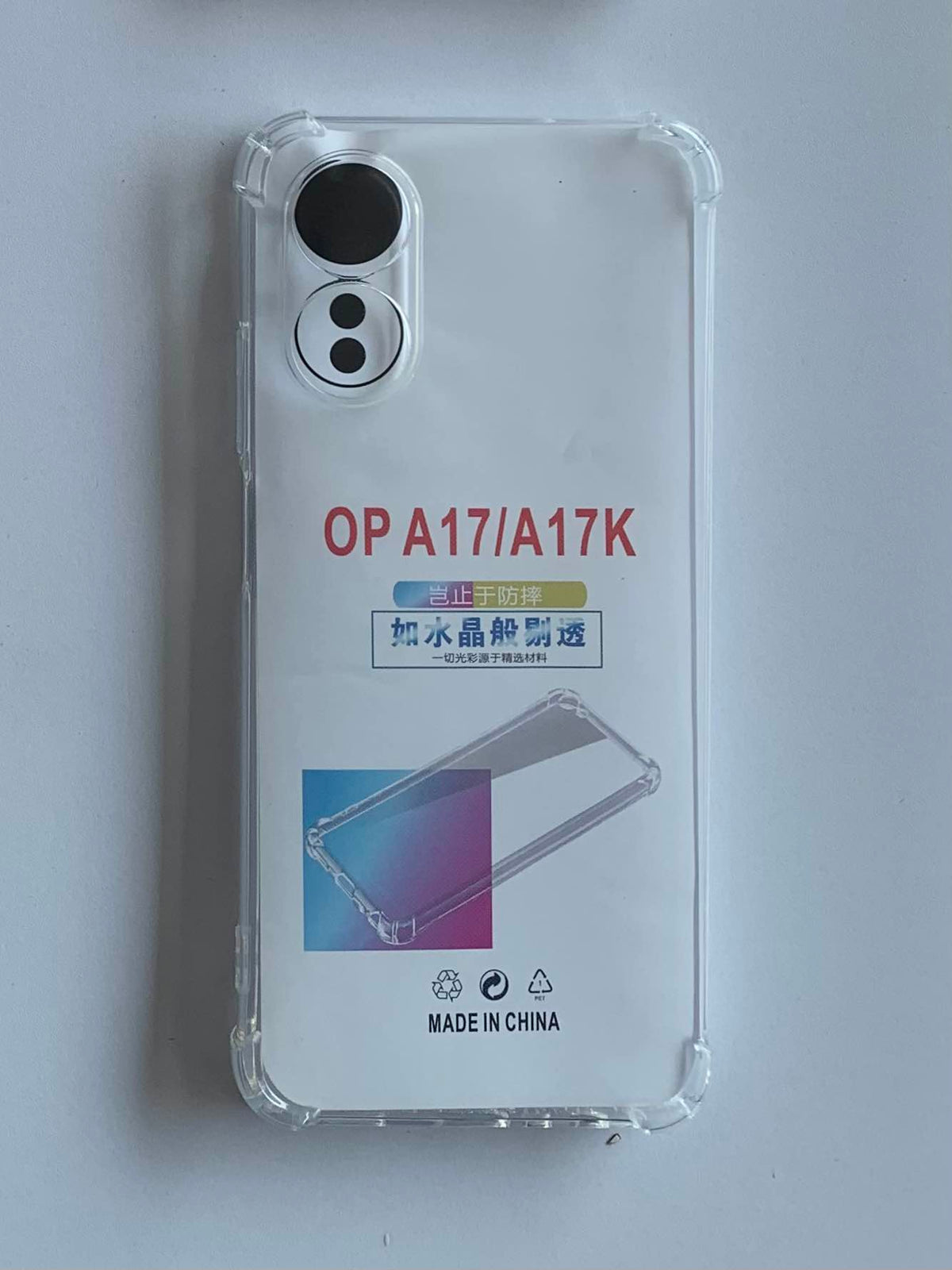 OPPO Crystal Clear Transparent Shockproof Imported TPU Mobile Back Cover