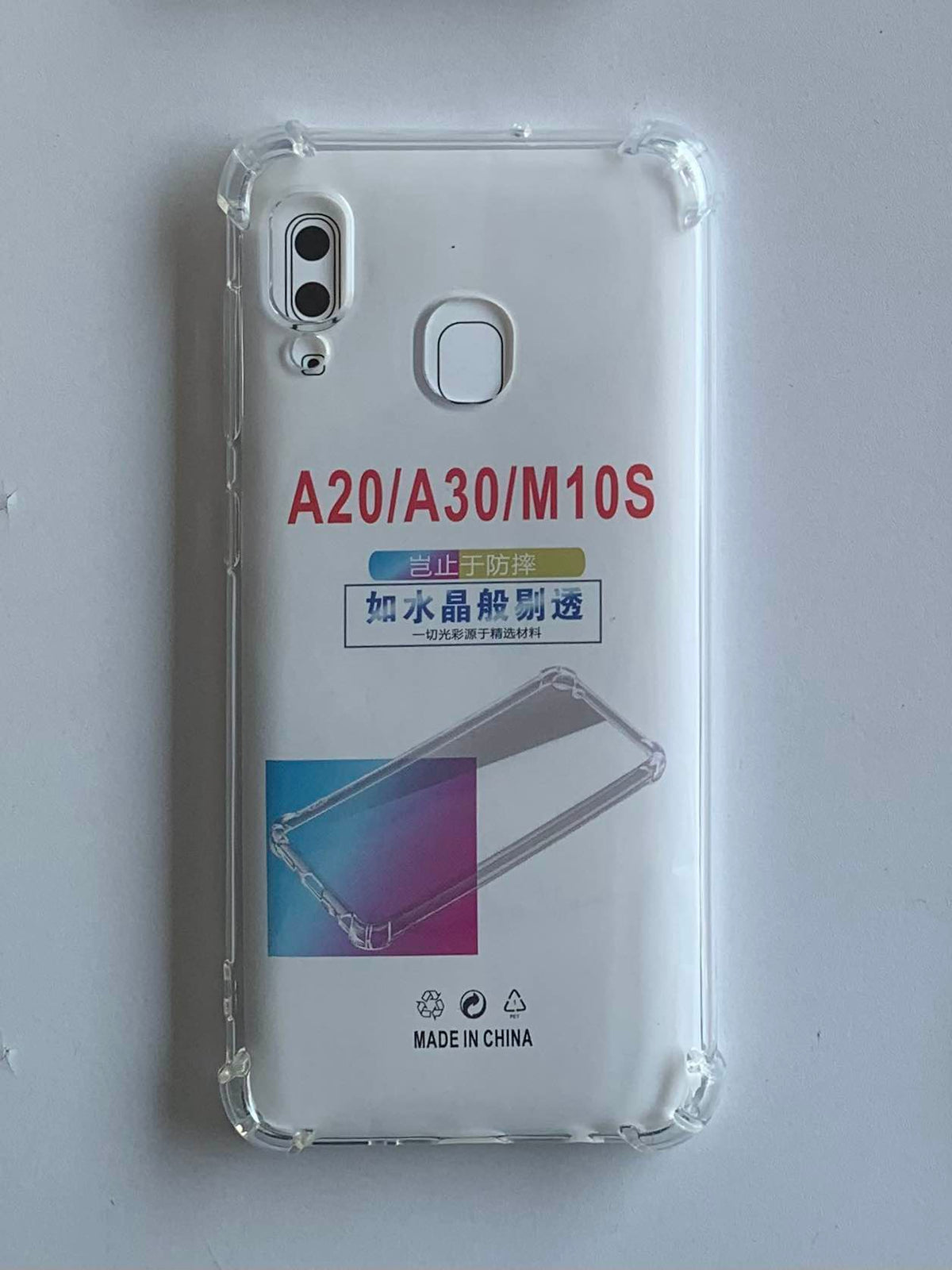 SAMSUNG Crystal Clear Transparent Shockproof Mobile Back Cover