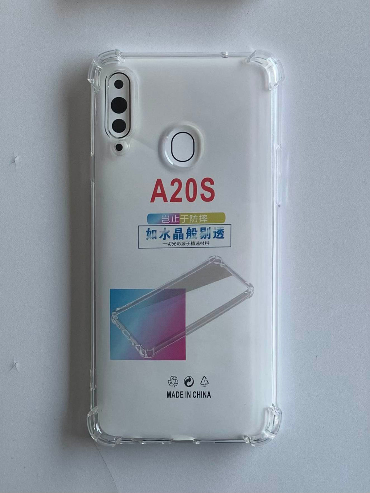 SAMSUNG Crystal Clear Transparent Shockproof Mobile Back Cover