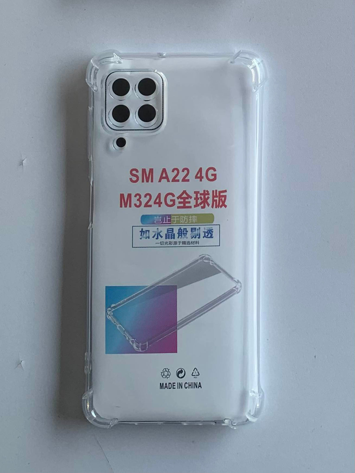 SAMSUNG Crystal Clear Transparent Shockproof Mobile Back Cover