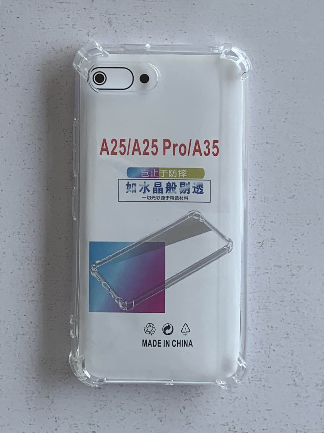 ITEL Crystal Clear Transparent Shockproof Mobile Back Cover