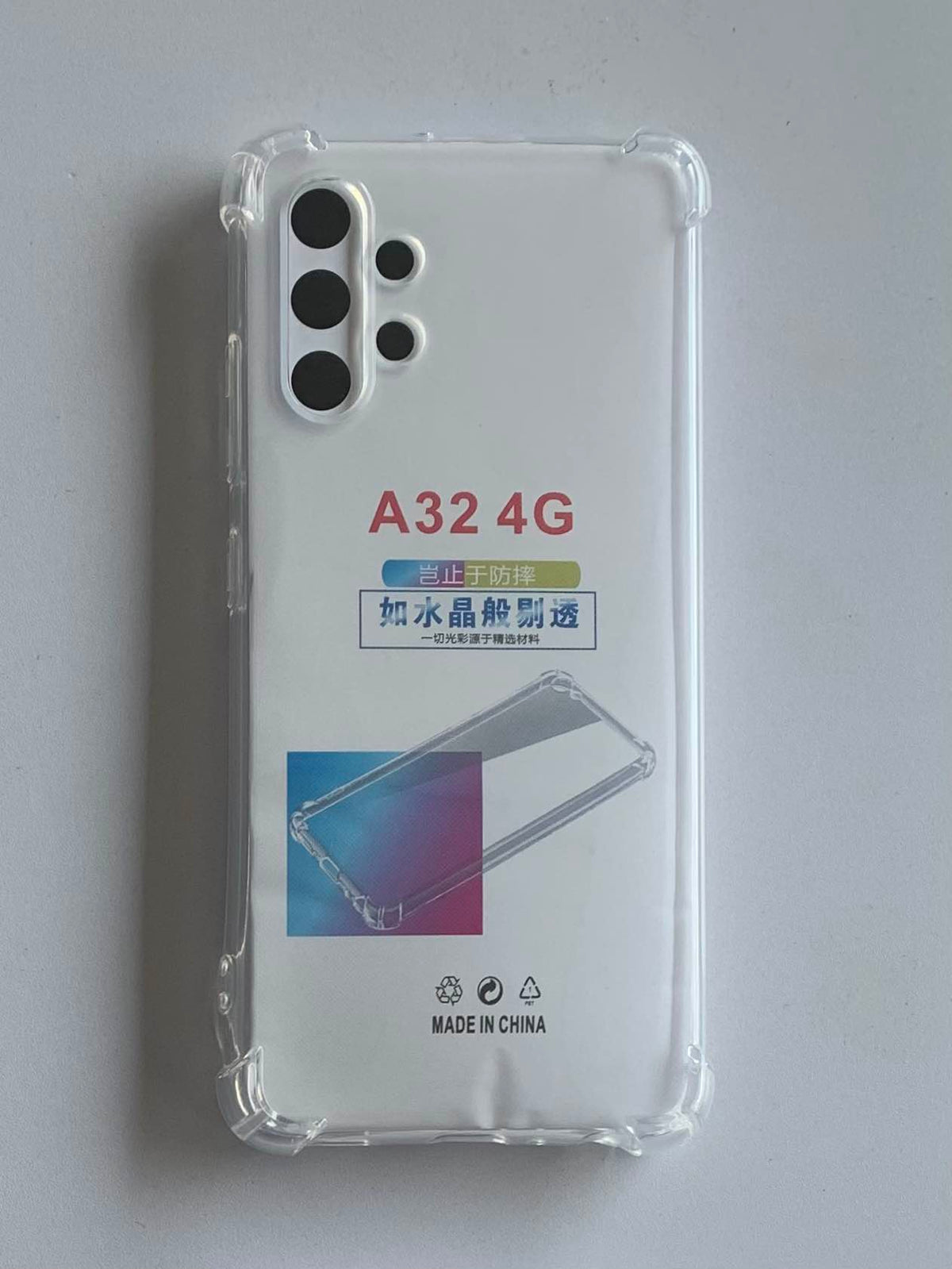 SAMSUNG Crystal Clear Transparent Shockproof Mobile Back Cover