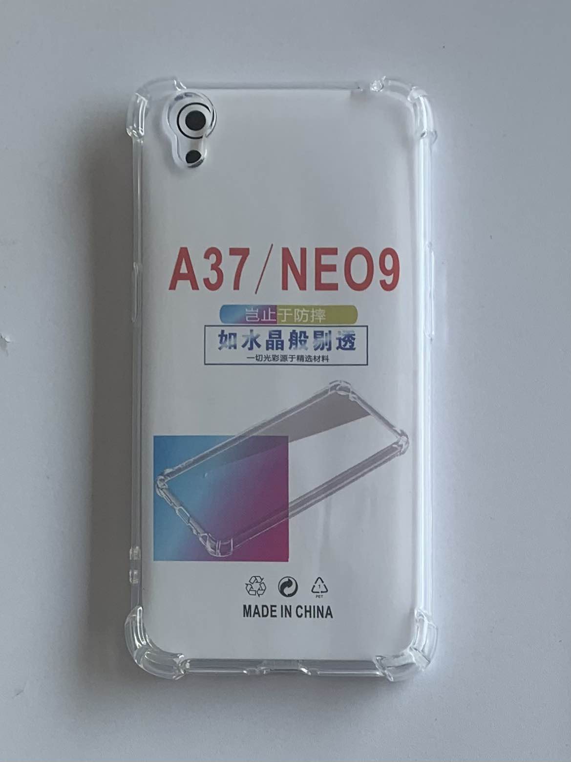 OPPO Crystal Clear Transparent Shockproof Imported TPU Mobile Back Cover