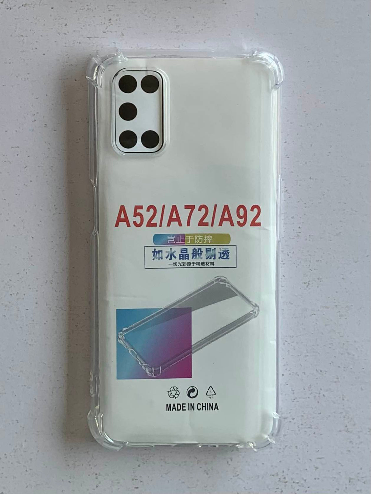 OPPO Crystal Clear Transparent Shockproof Imported TPU Mobile Back Cover