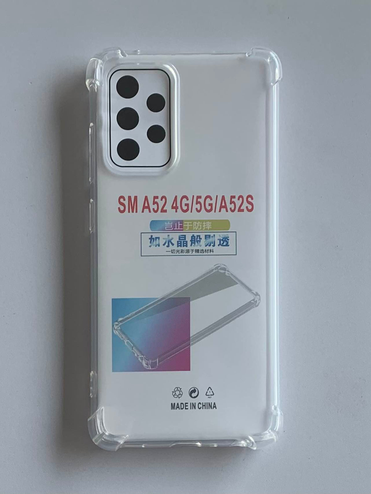 SAMSUNG Crystal Clear Transparent Shockproof Mobile Back Cover