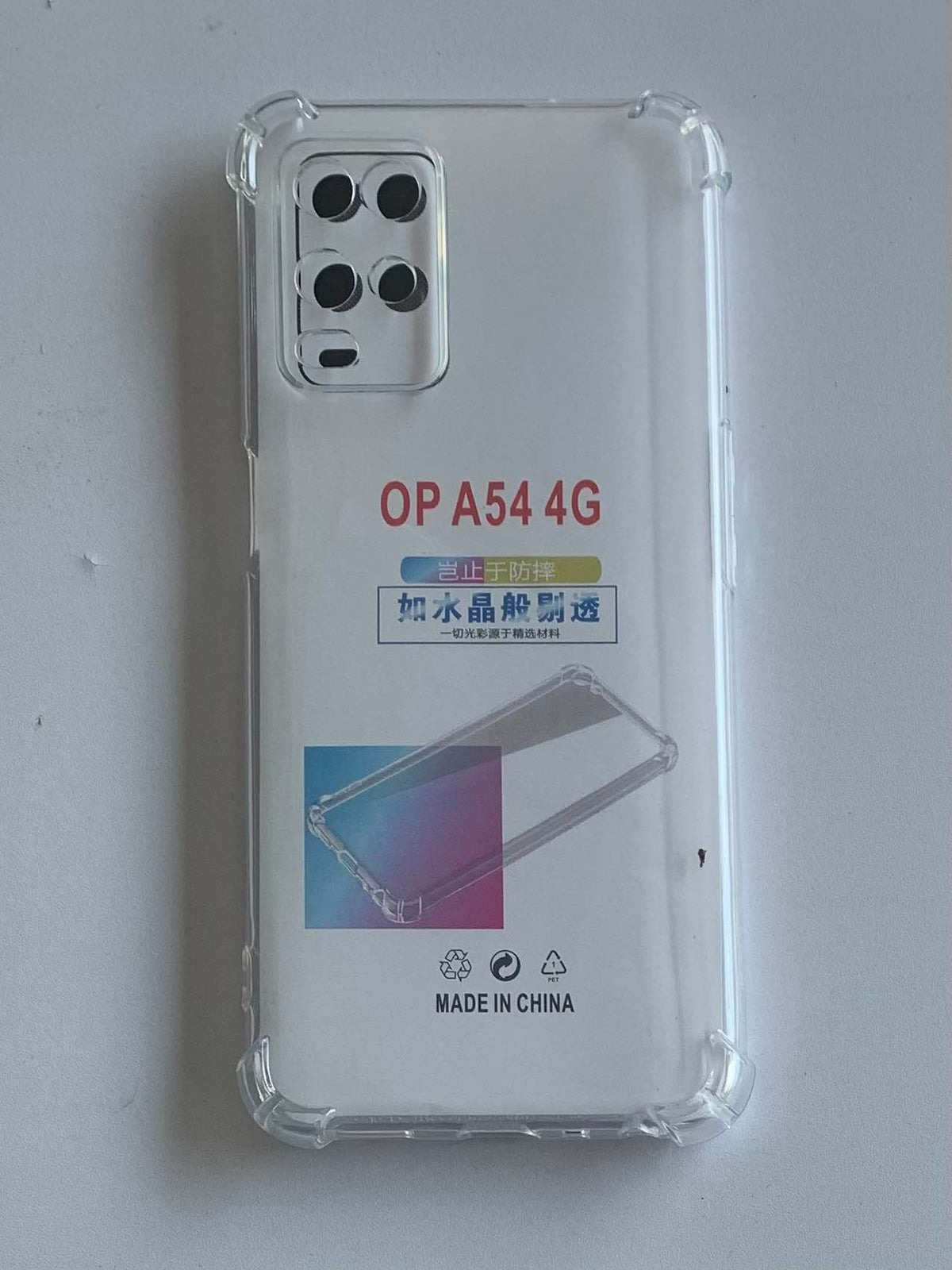 OPPO Crystal Clear Transparent Shockproof Imported TPU Mobile Back Cover