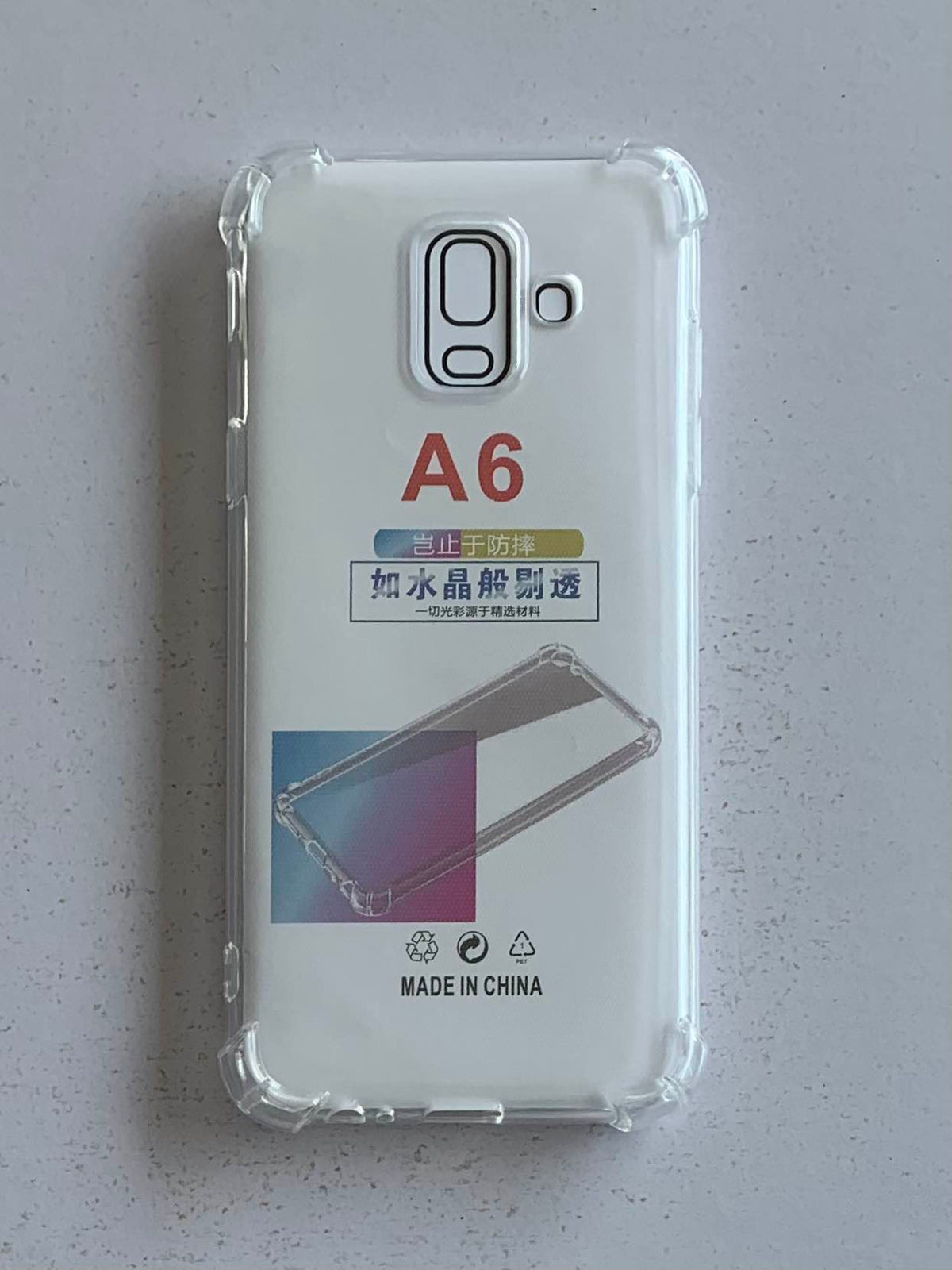 SAMSUNG Crystal Clear Transparent Shockproof Mobile Back Cover