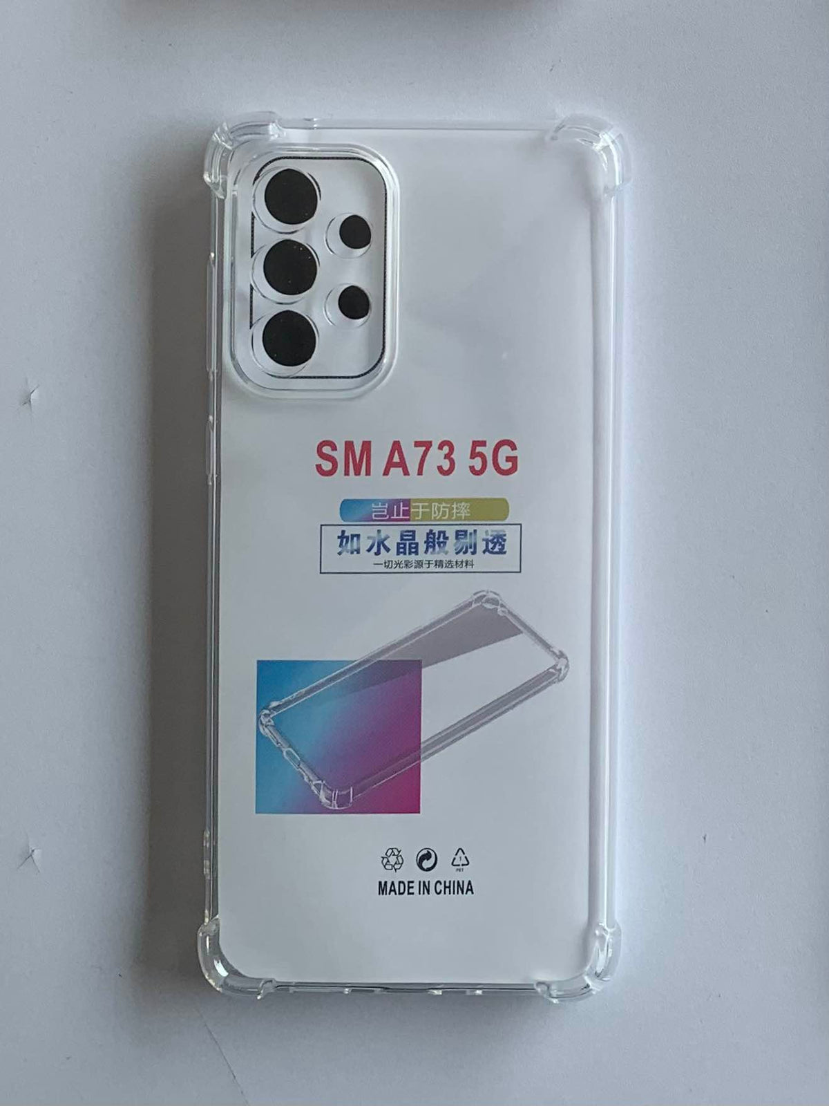 SAMSUNG Crystal Clear Transparent Shockproof Mobile Back Cover
