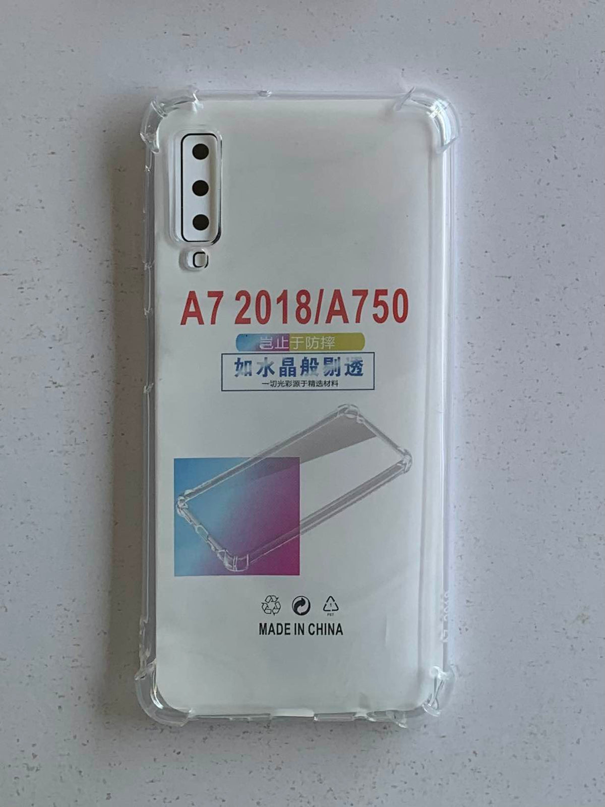 SAMSUNG Crystal Clear Transparent Shockproof Mobile Back Cover