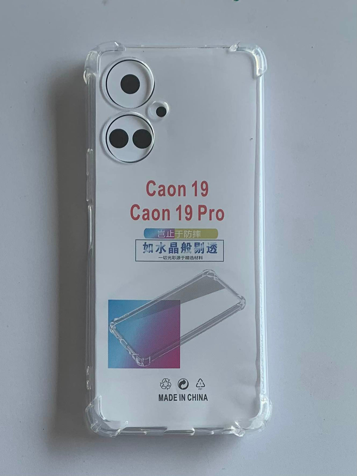 TECNO Crystal Clear Transparent Shockproof Mobile Back Cover
