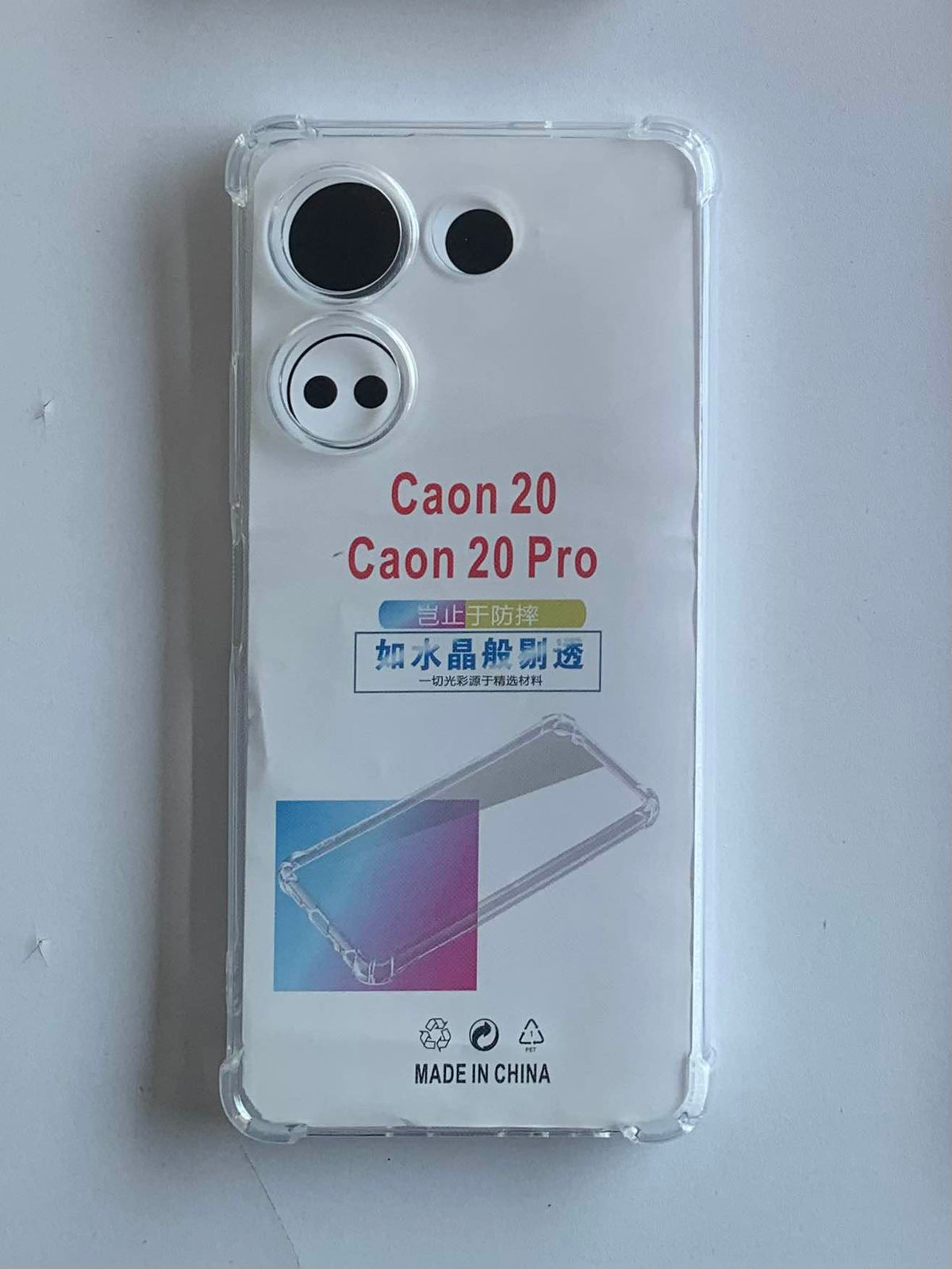 TECNO Crystal Clear Transparent Shockproof Mobile Back Cover