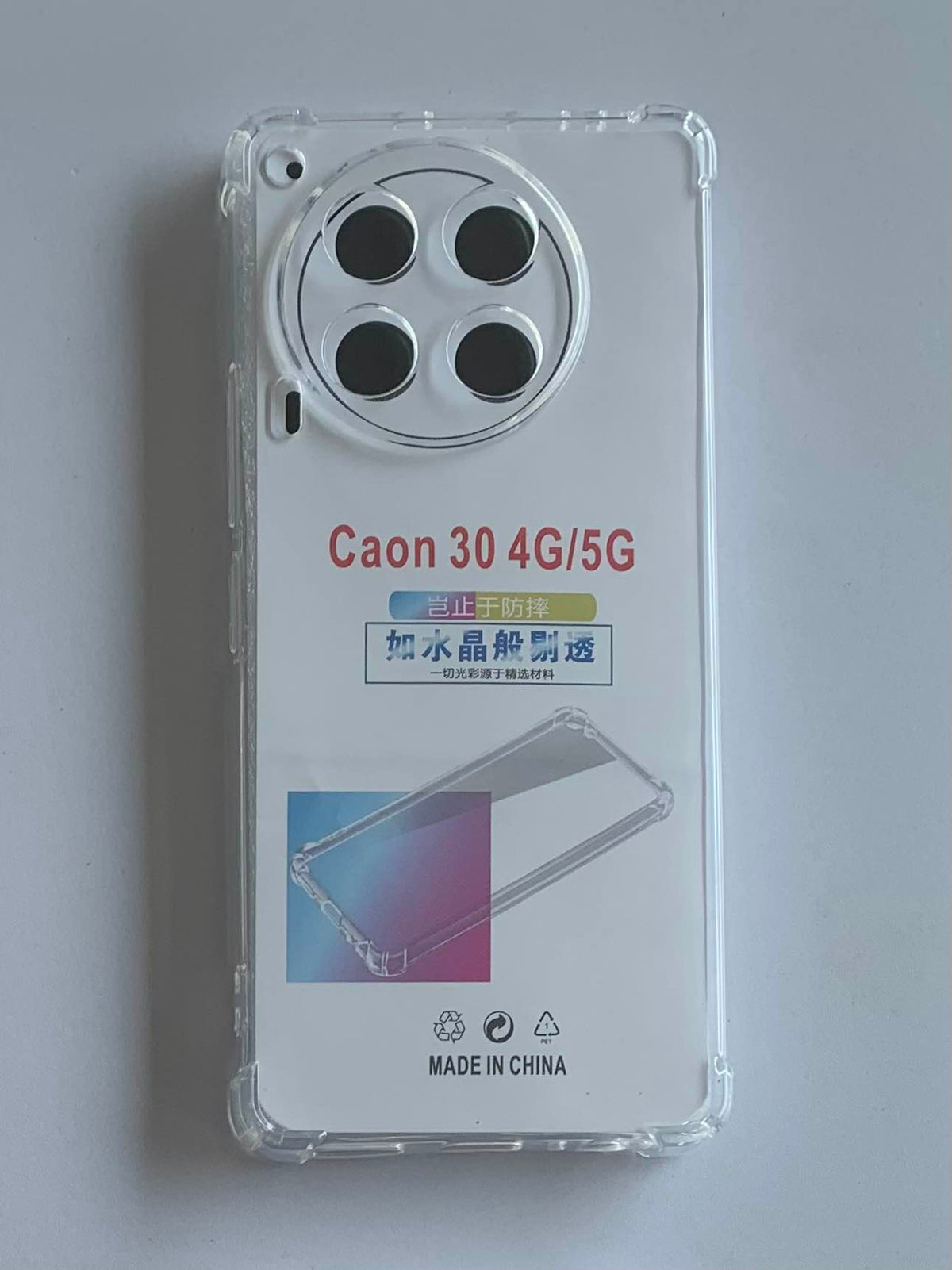 TECNO Crystal Clear Transparent Shockproof Mobile Back Cover