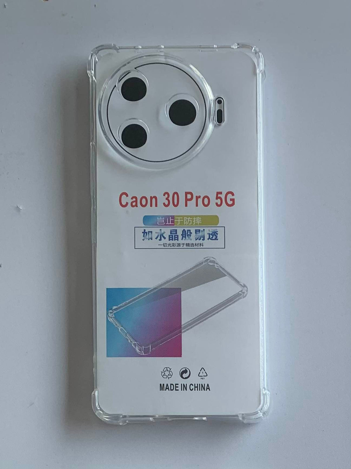 TECNO Crystal Clear Transparent Shockproof Mobile Back Cover