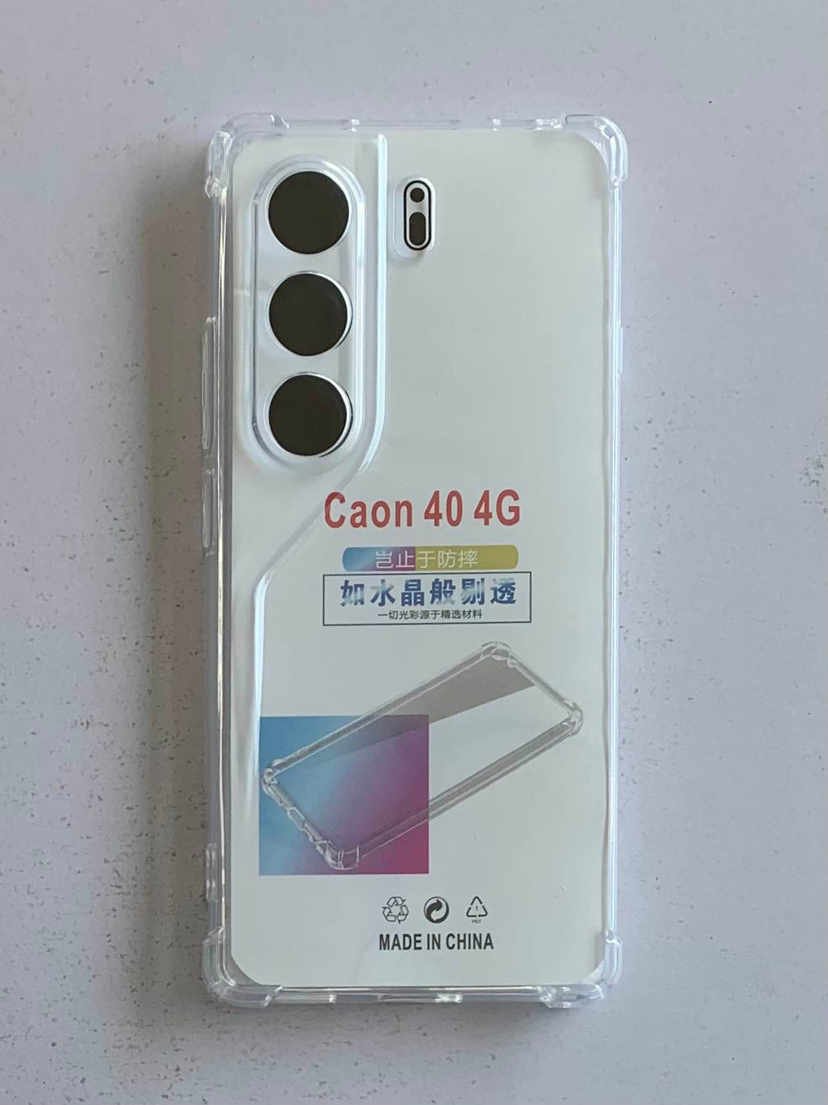 TECNO Crystal Clear Transparent Shockproof Mobile Back Cover