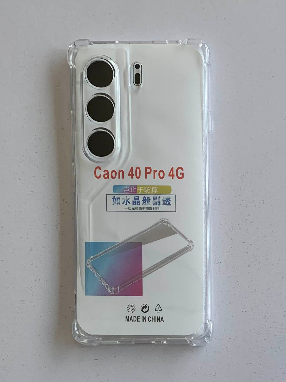 TECNO Crystal Clear Transparent Shockproof Mobile Back Cover