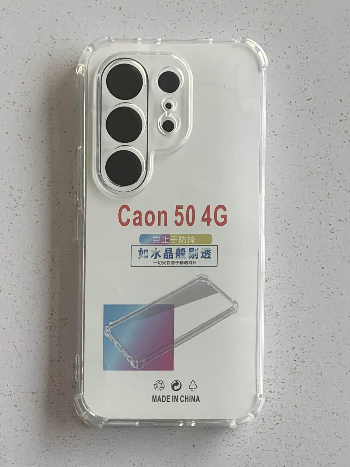 TECNO Crystal Clear Transparent Shockproof Mobile Back Cover