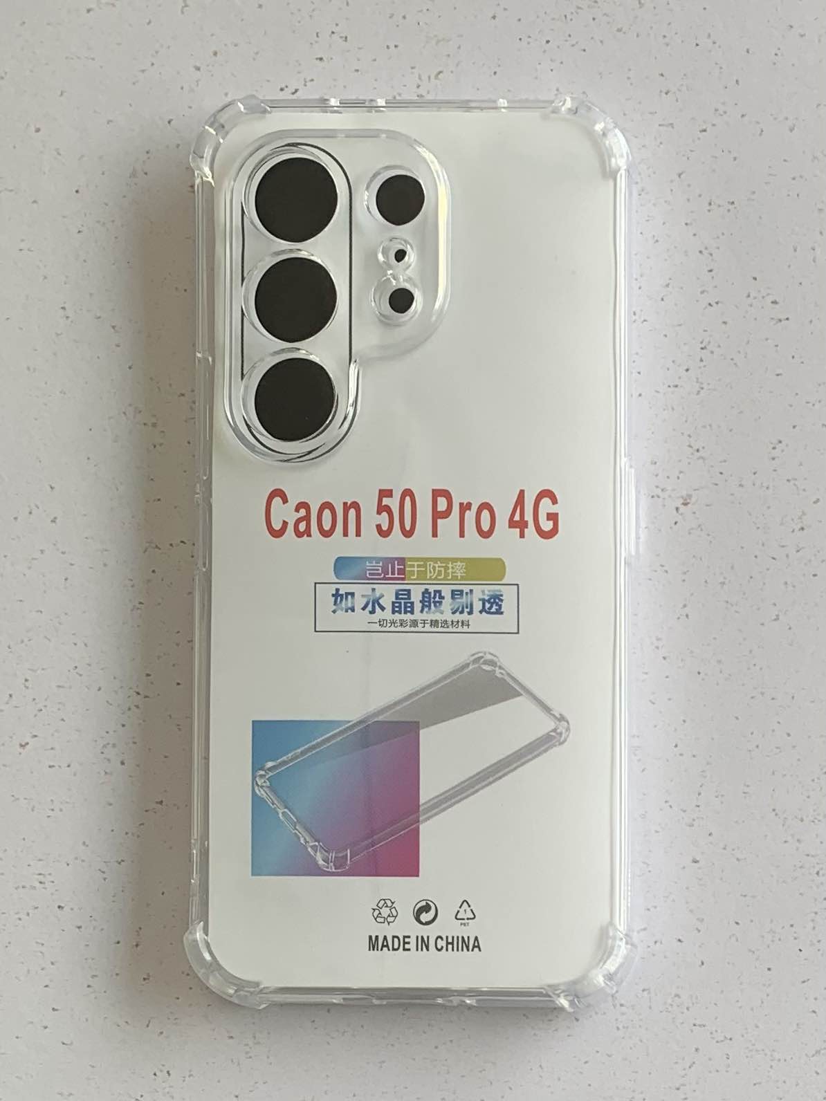TECNO Crystal Clear Transparent Shockproof Mobile Back Cover