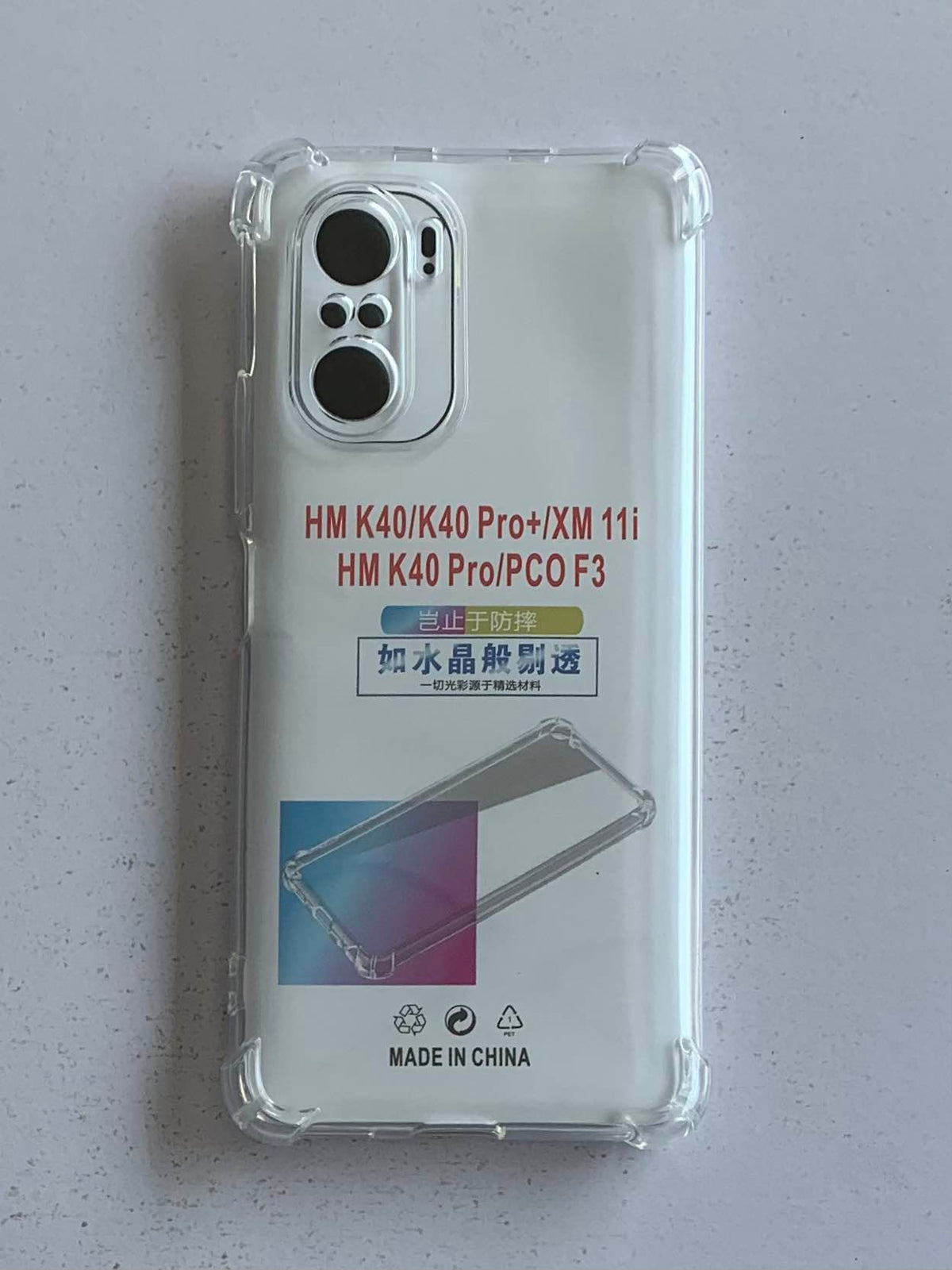 REDMI / XIAOMI Crystal Clear Transparent Shockproof Mobile Back Cover