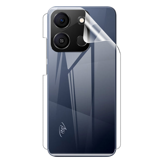 (FREE JELLY PROMO) ITEL Skin/Jelly Back Protector Crystal Clear TPU Hydrogel & Scratch-Resistant | 360 protection