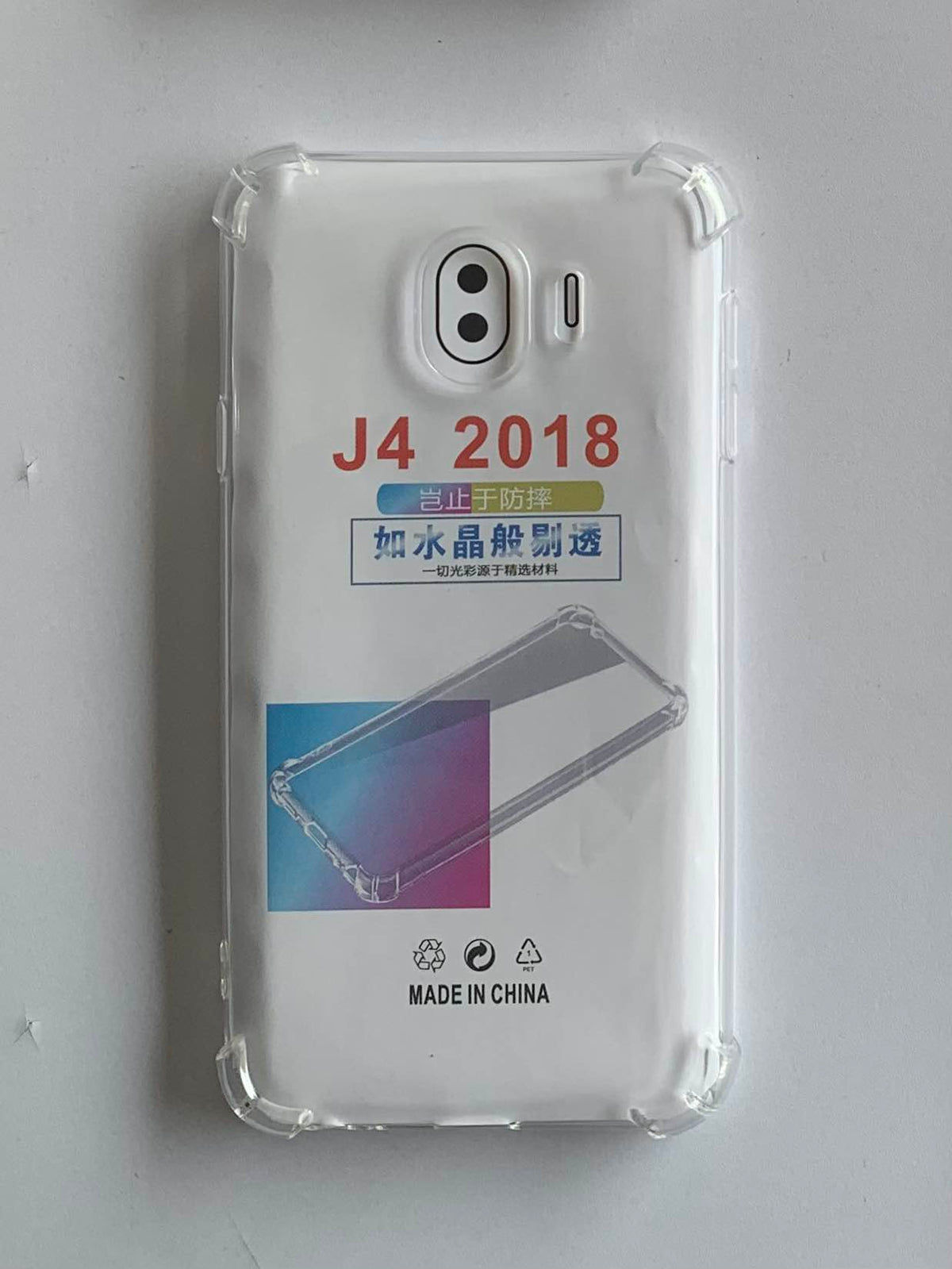 SAMSUNG Crystal Clear Transparent Shockproof Mobile Back Cover