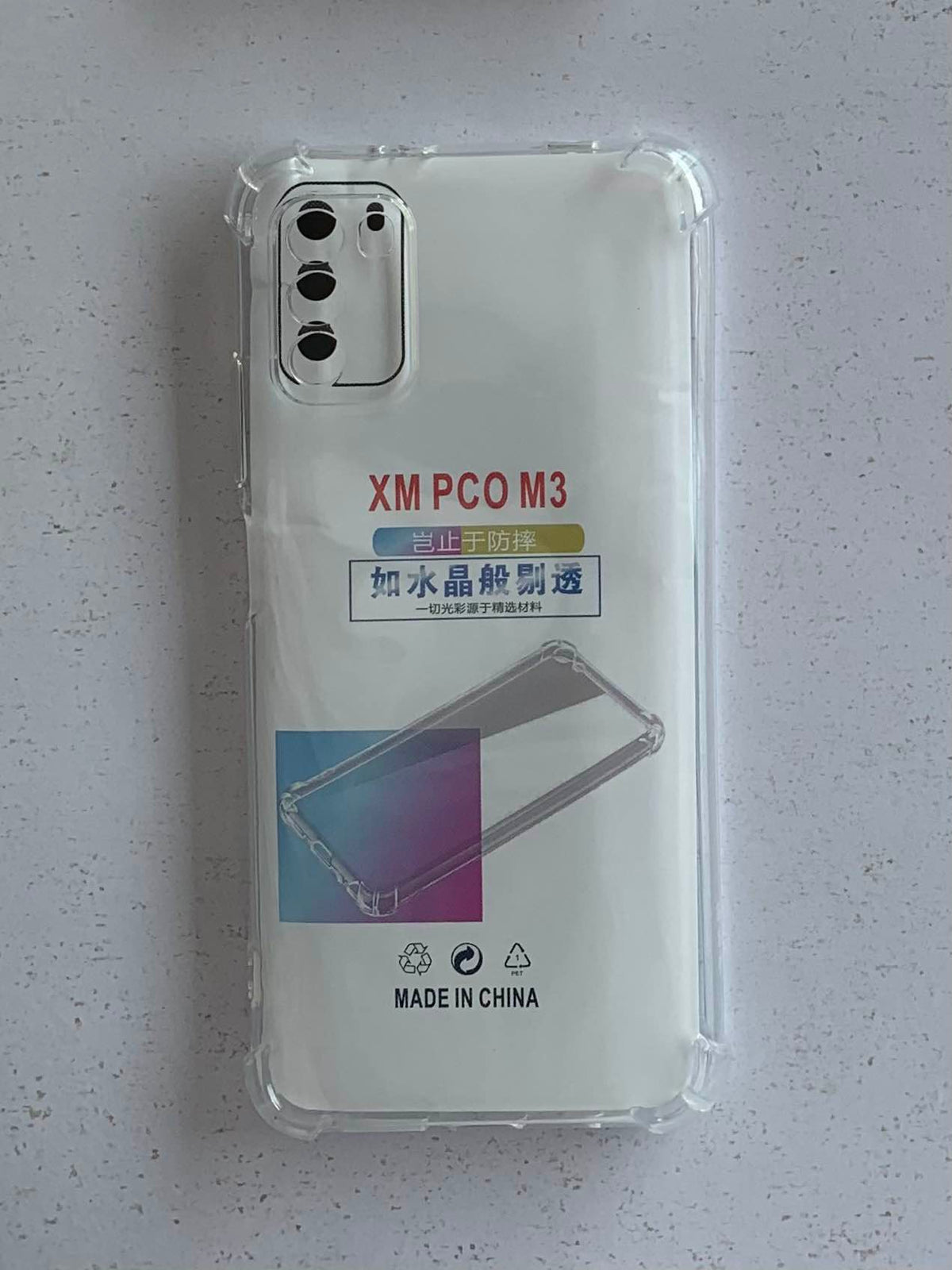 REDMI / XIAOMI Crystal Clear Transparent Shockproof Mobile Back Cover