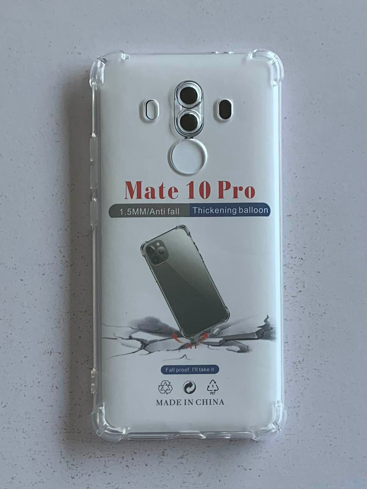 HONOR / HUAWEI Crystal Clear Transparent Shockproof Mobile Back Cover