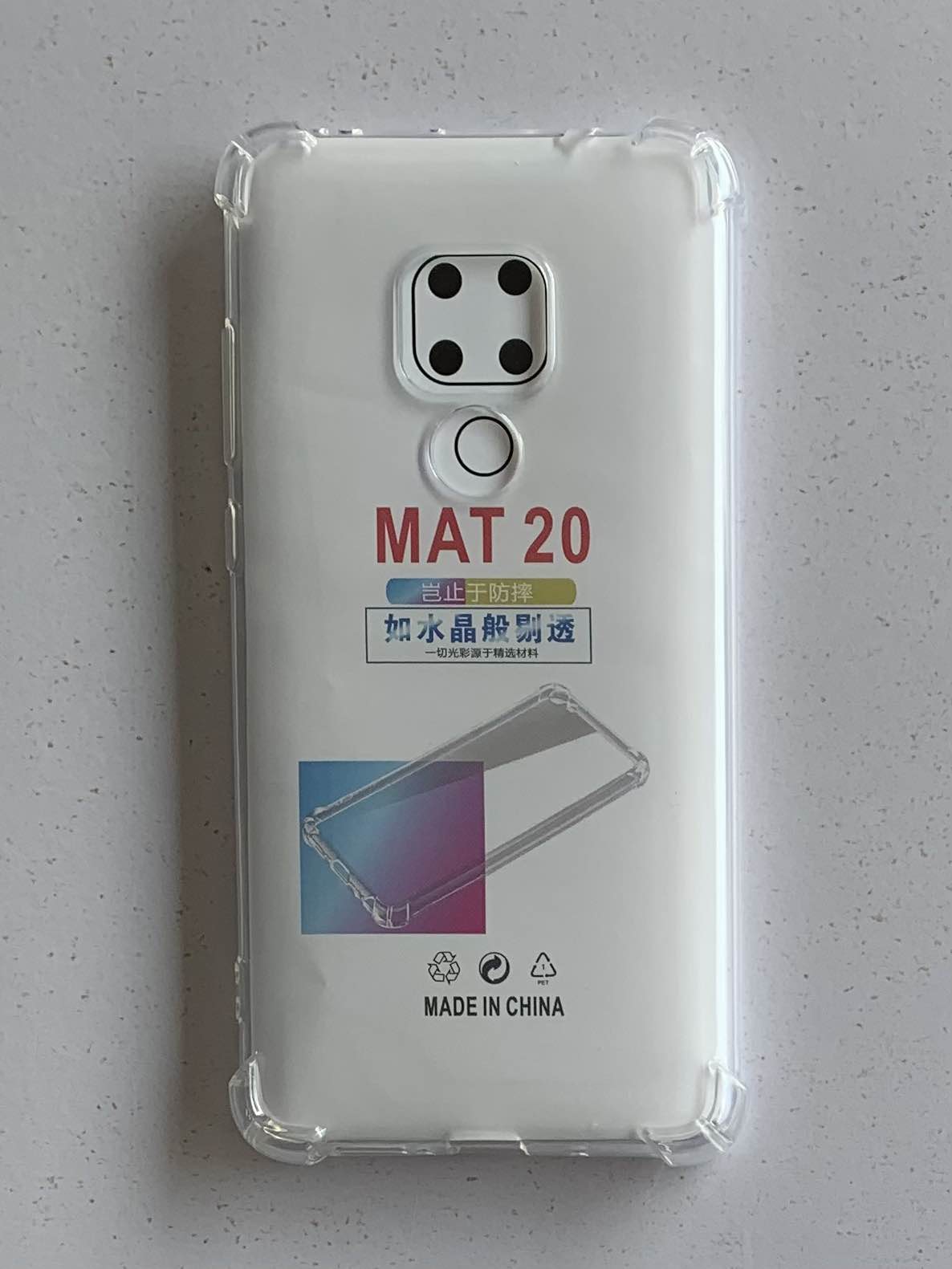 HONOR / HUAWEI Crystal Clear Transparent Shockproof Mobile Back Cover