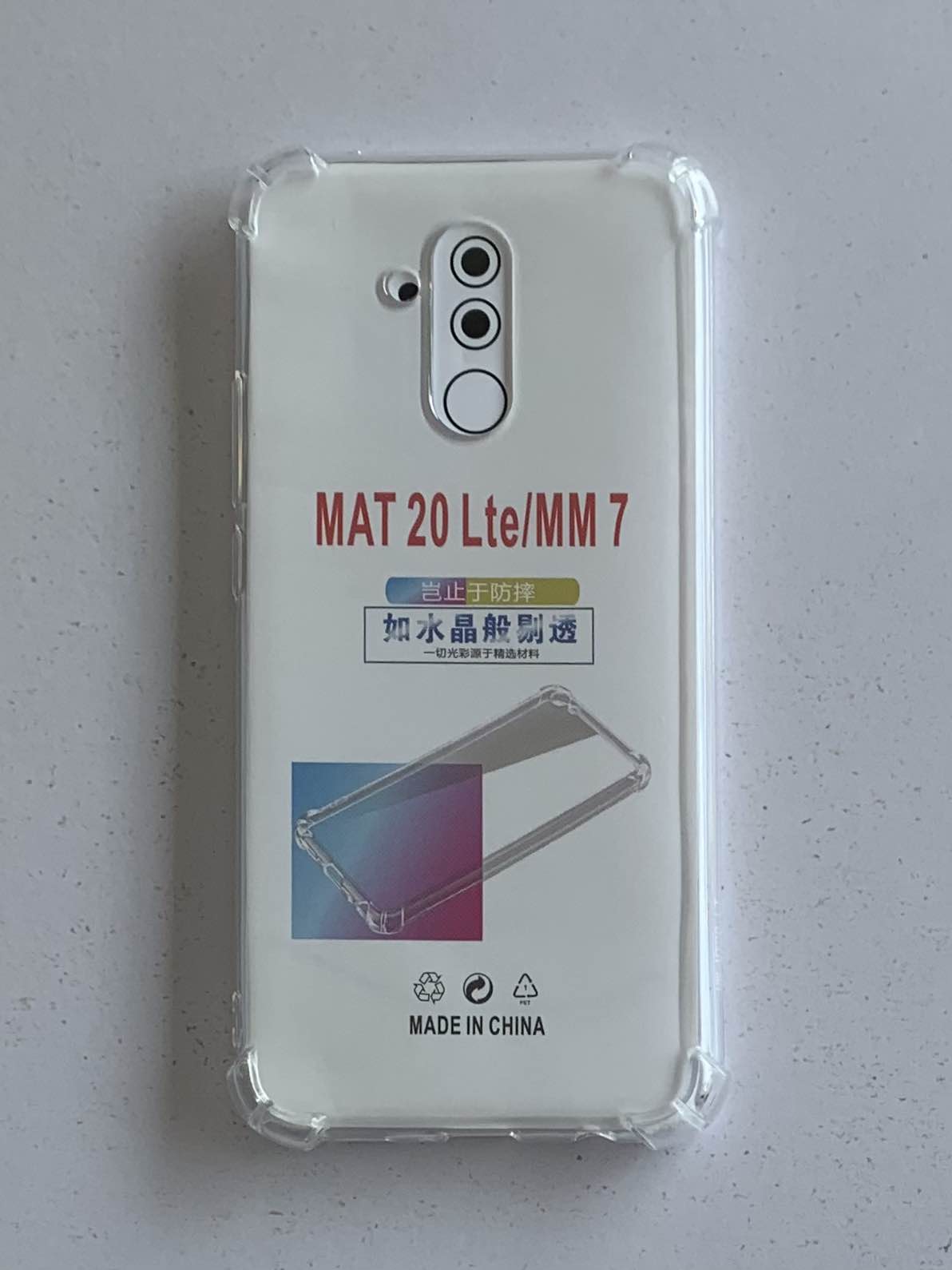 HONOR / HUAWEI Crystal Clear Transparent Shockproof Mobile Back Cover