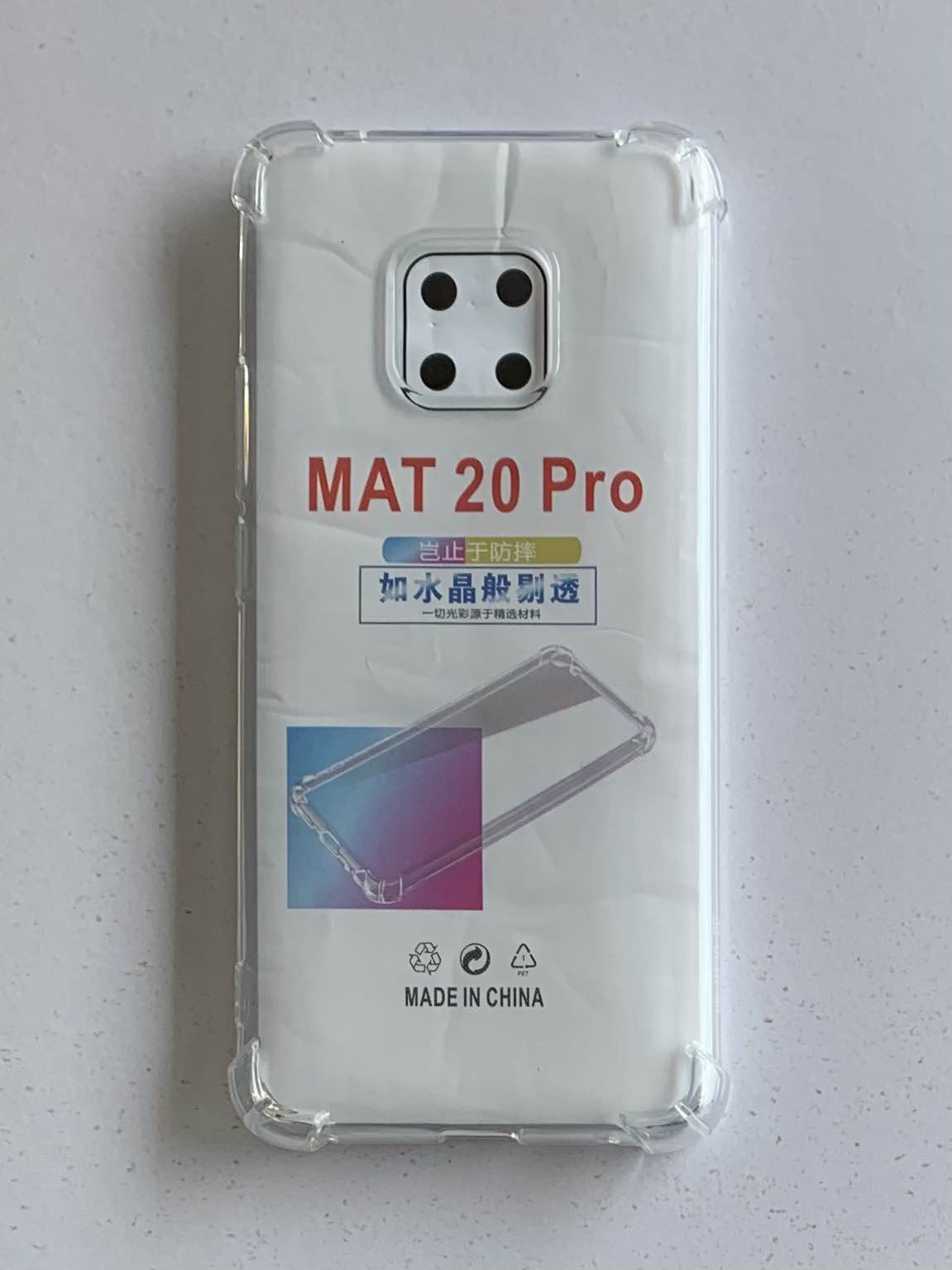 HONOR / HUAWEI Crystal Clear Transparent Shockproof Mobile Back Cover