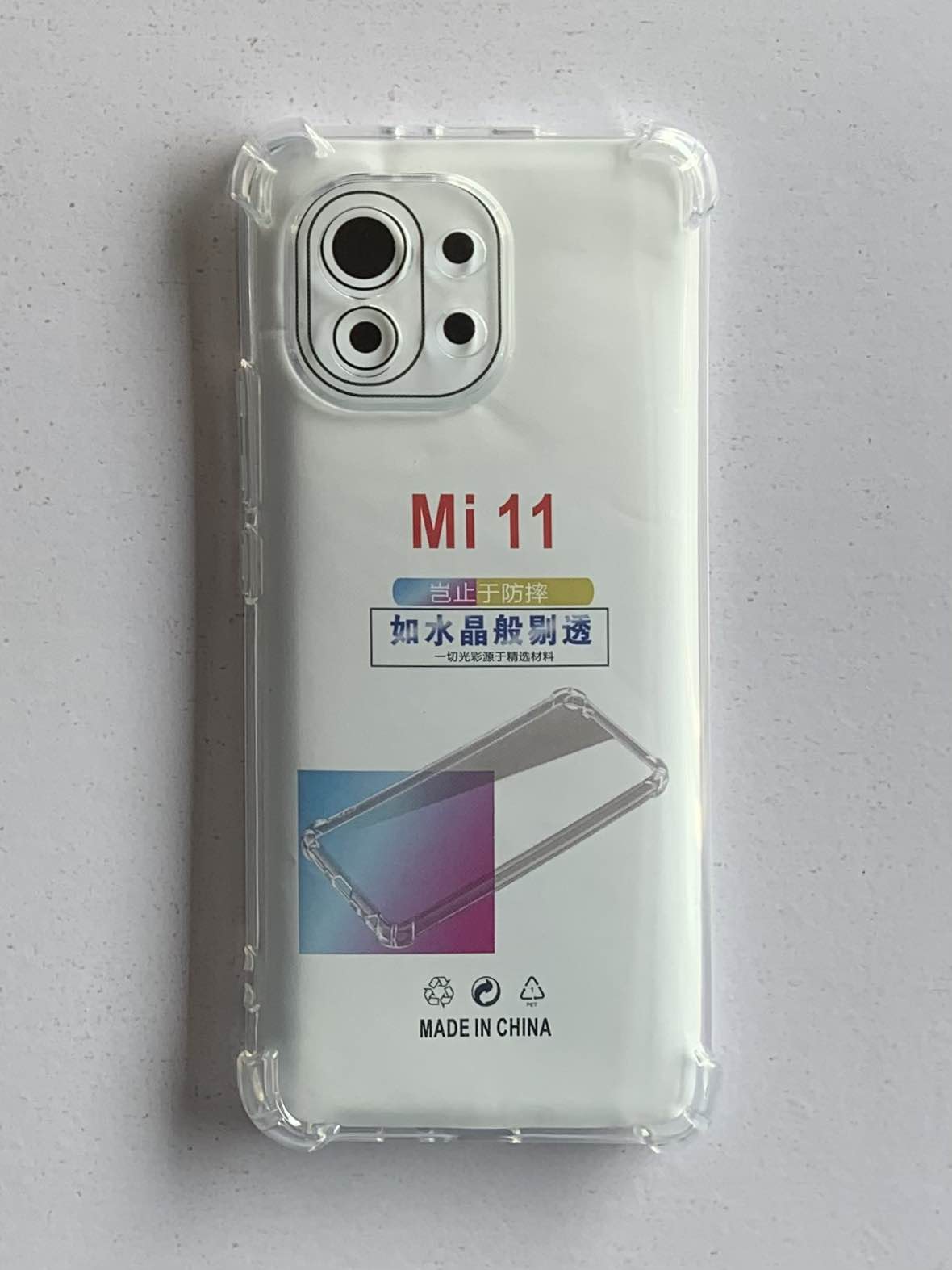 REDMI / XIAOMI Crystal Clear Transparent Shockproof Mobile Back Cover