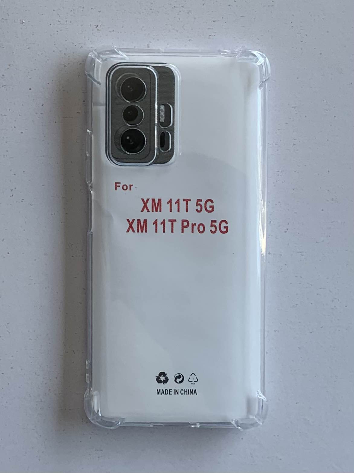 REDMI / XIAOMI Crystal Clear Transparent Shockproof Mobile Back Cover