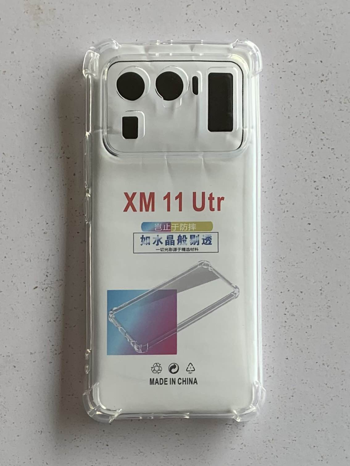 REDMI / XIAOMI Crystal Clear Transparent Shockproof Mobile Back Cover