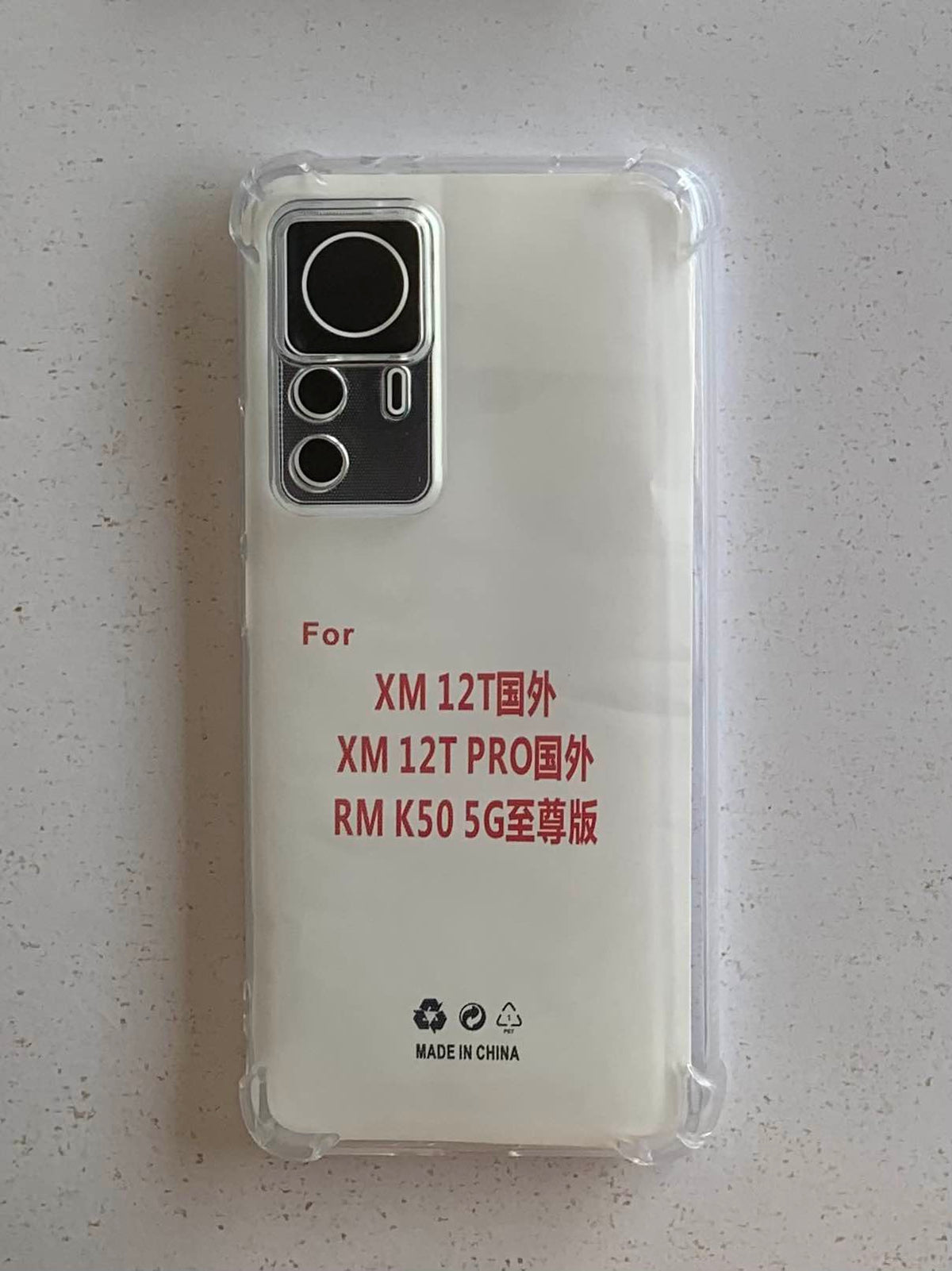 REDMI / XIAOMI Crystal Clear Transparent Shockproof Mobile Back Cover