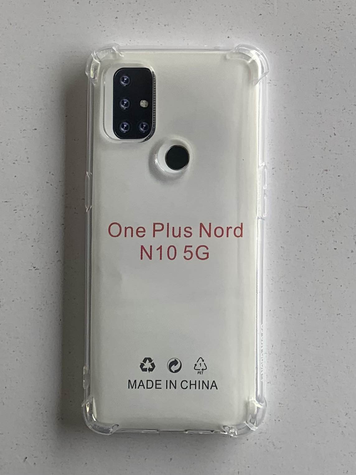 ONEPLUS Crystal Clear Transparent Shockproof Mobile Back Cover