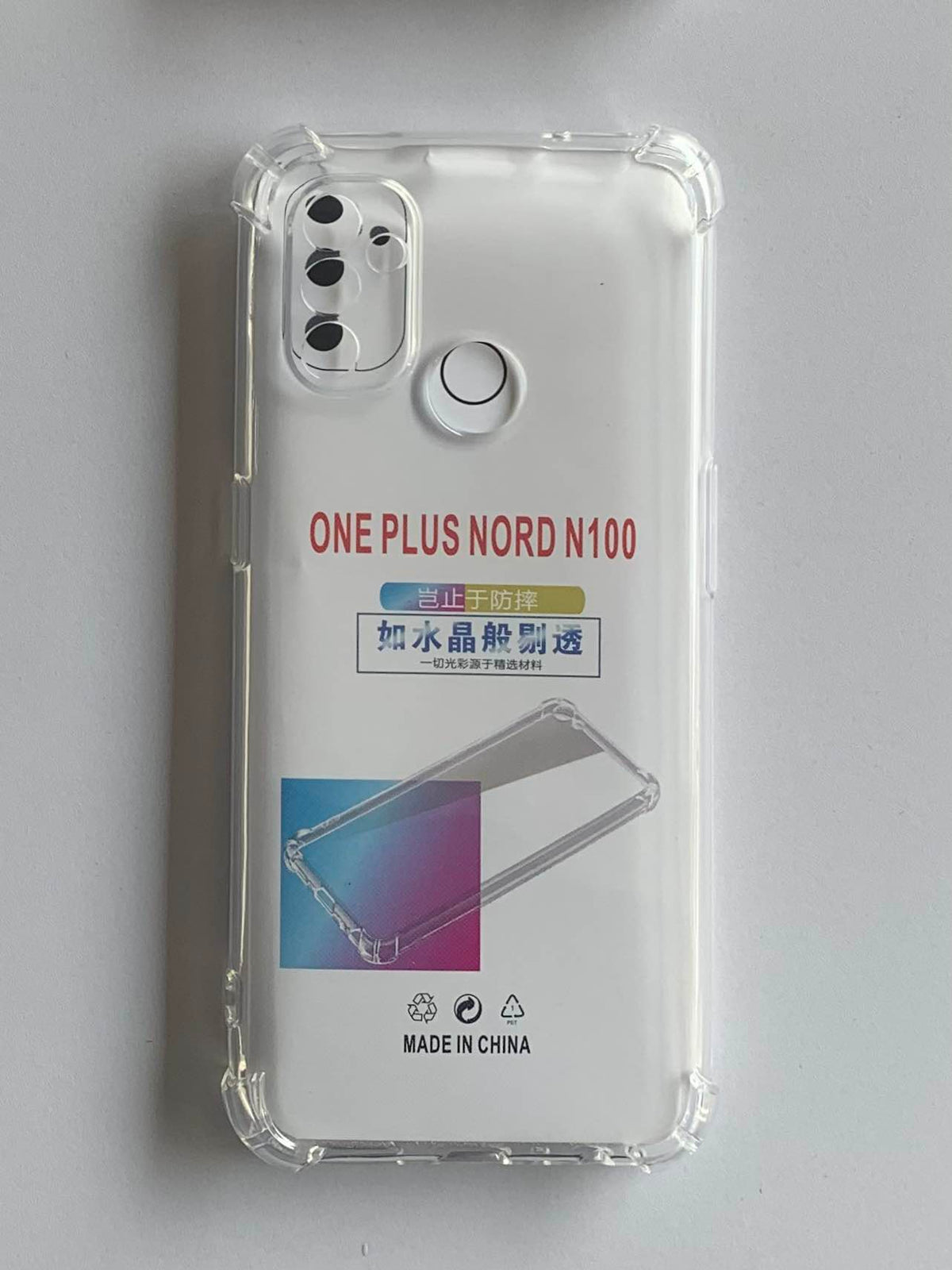 ONEPLUS Crystal Clear Transparent Shockproof Mobile Back Cover