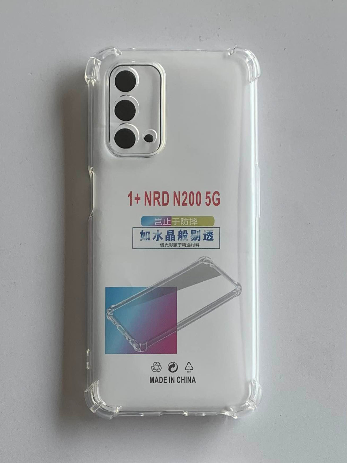 ONEPLUS Crystal Clear Transparent Shockproof Mobile Back Cover