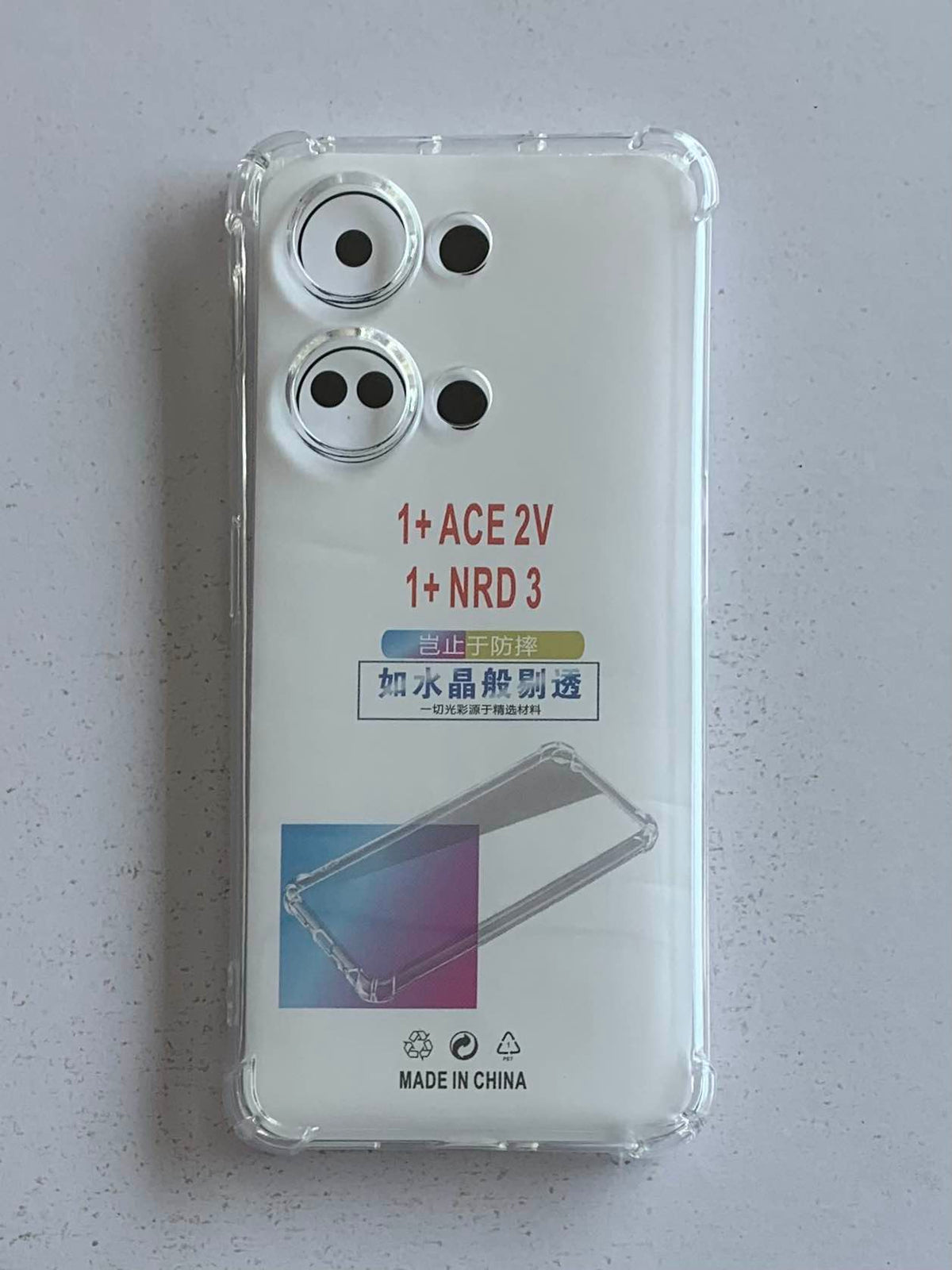 ONEPLUS Crystal Clear Transparent Shockproof Mobile Back Cover