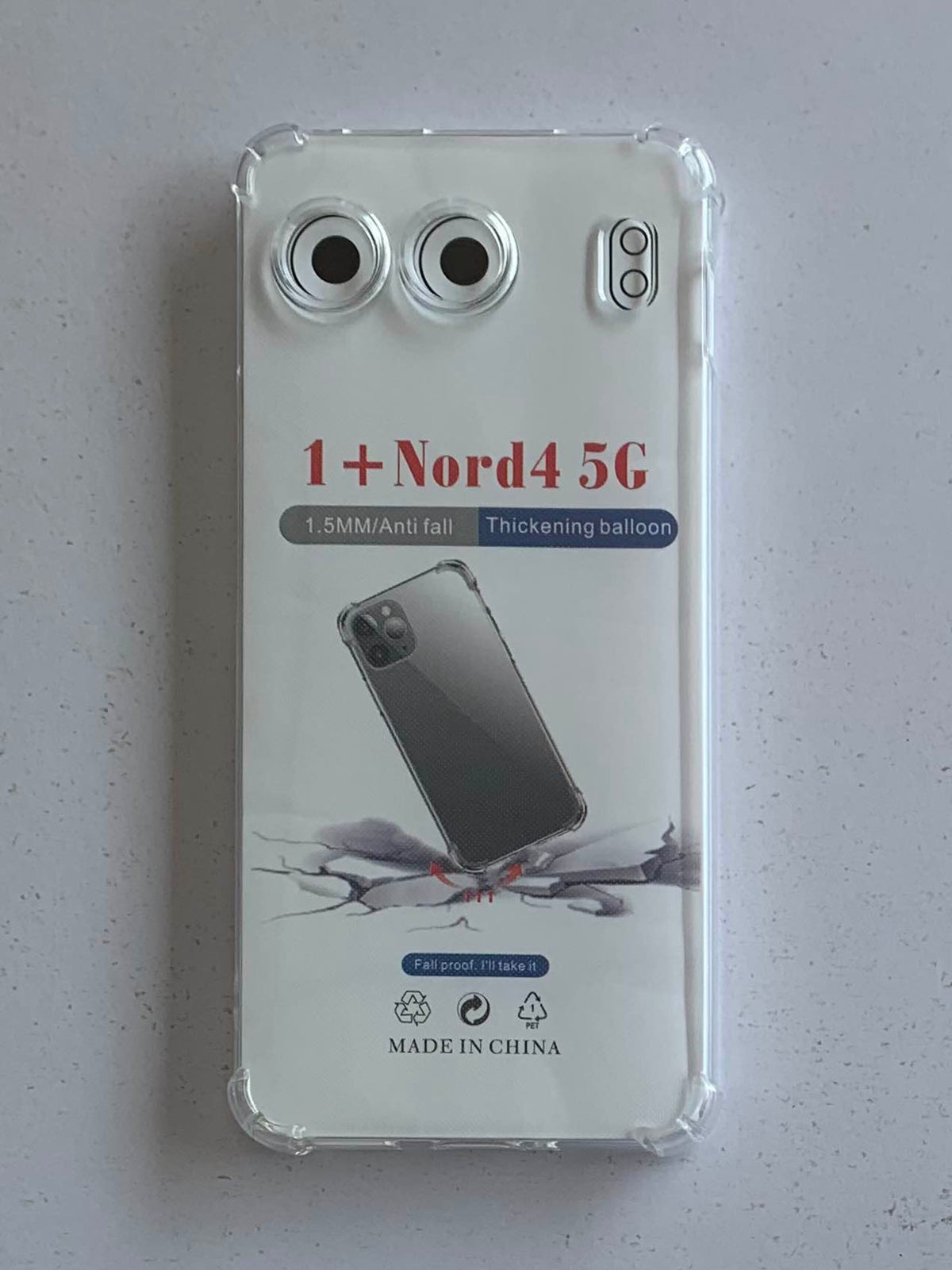 ONEPLUS Crystal Clear Transparent Shockproof Mobile Back Cover