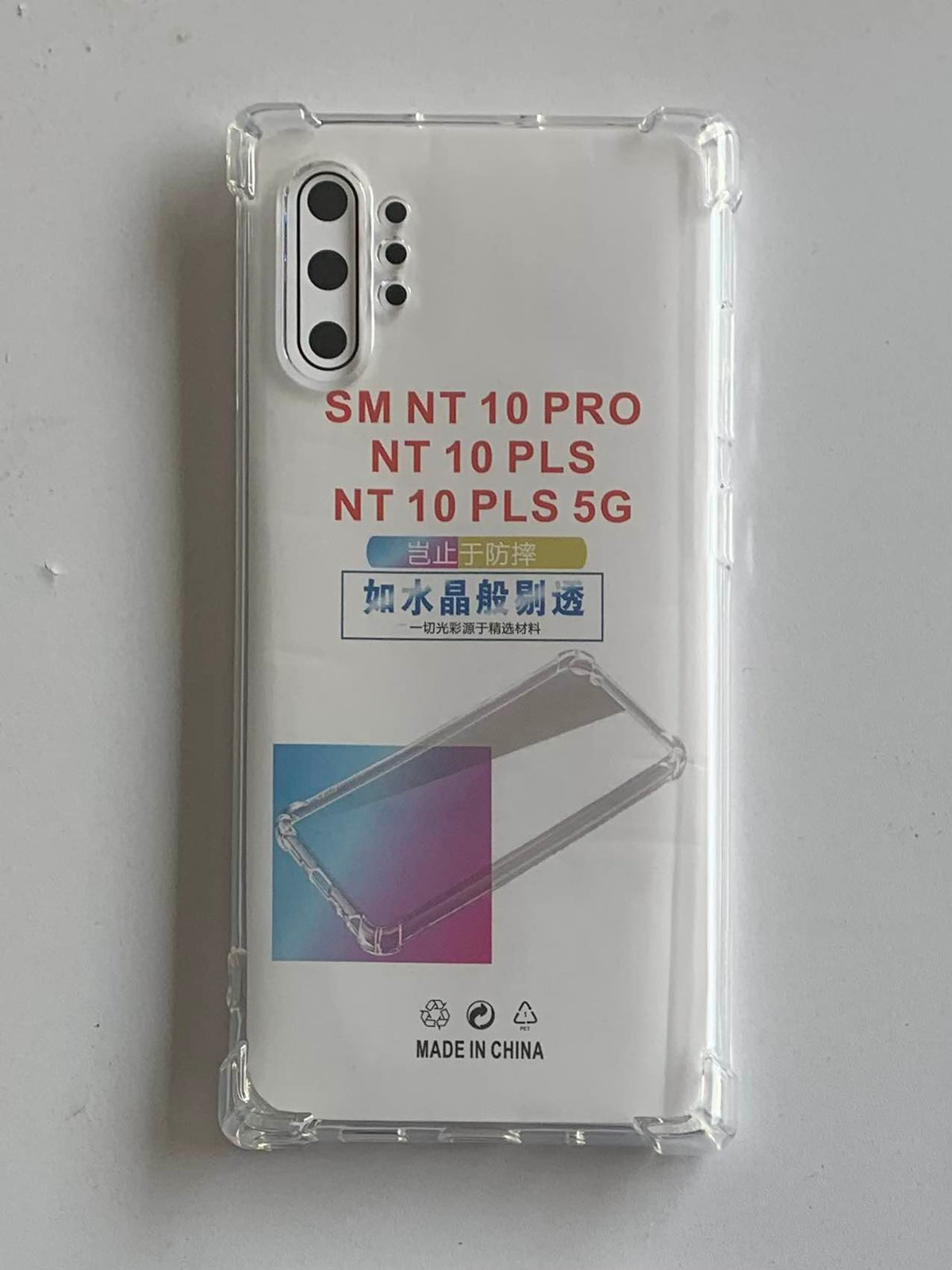 SAMSUNG Crystal Clear Transparent Shockproof Mobile Back Cover