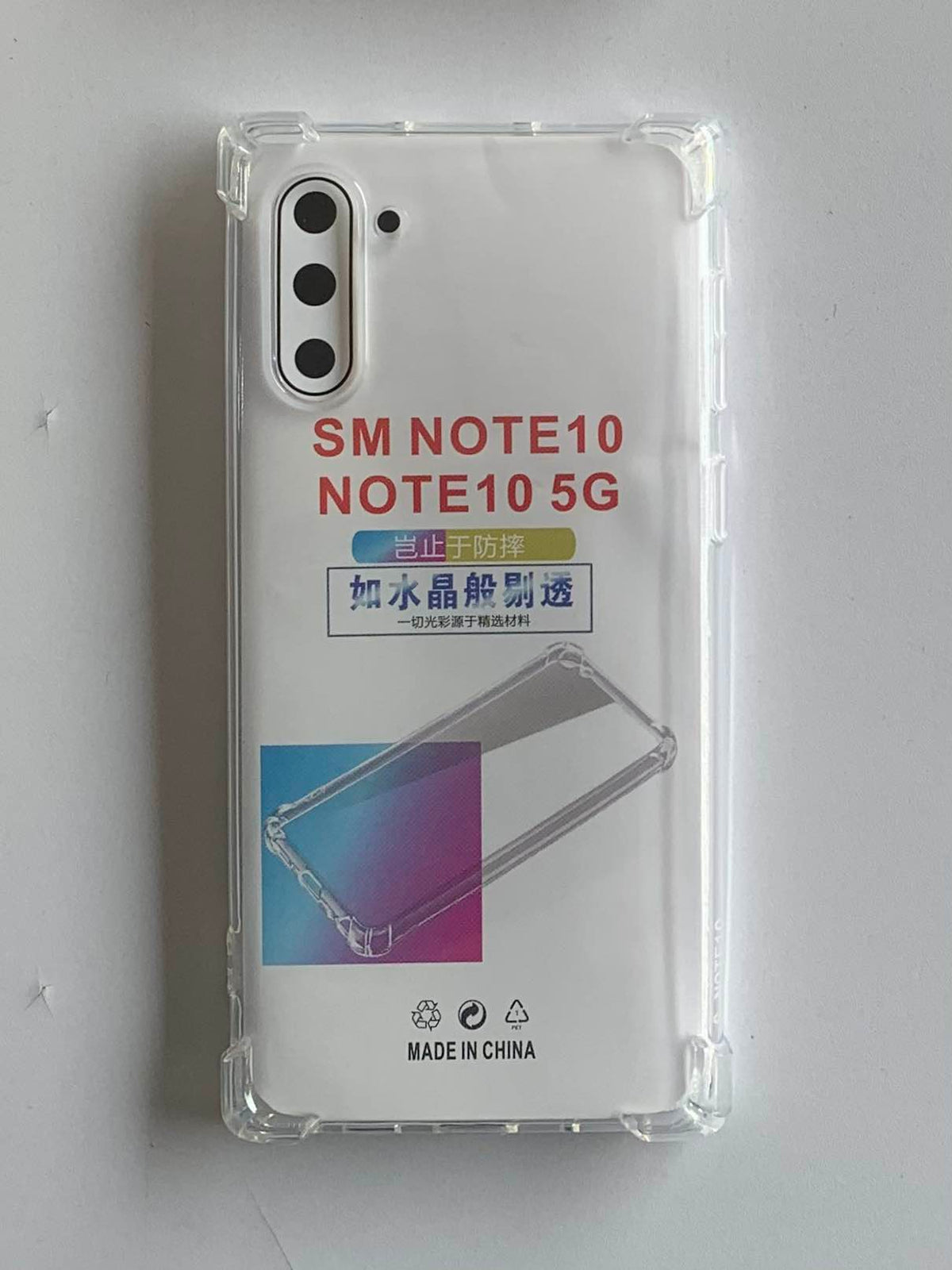 SAMSUNG Crystal Clear Transparent Shockproof Mobile Back Cover