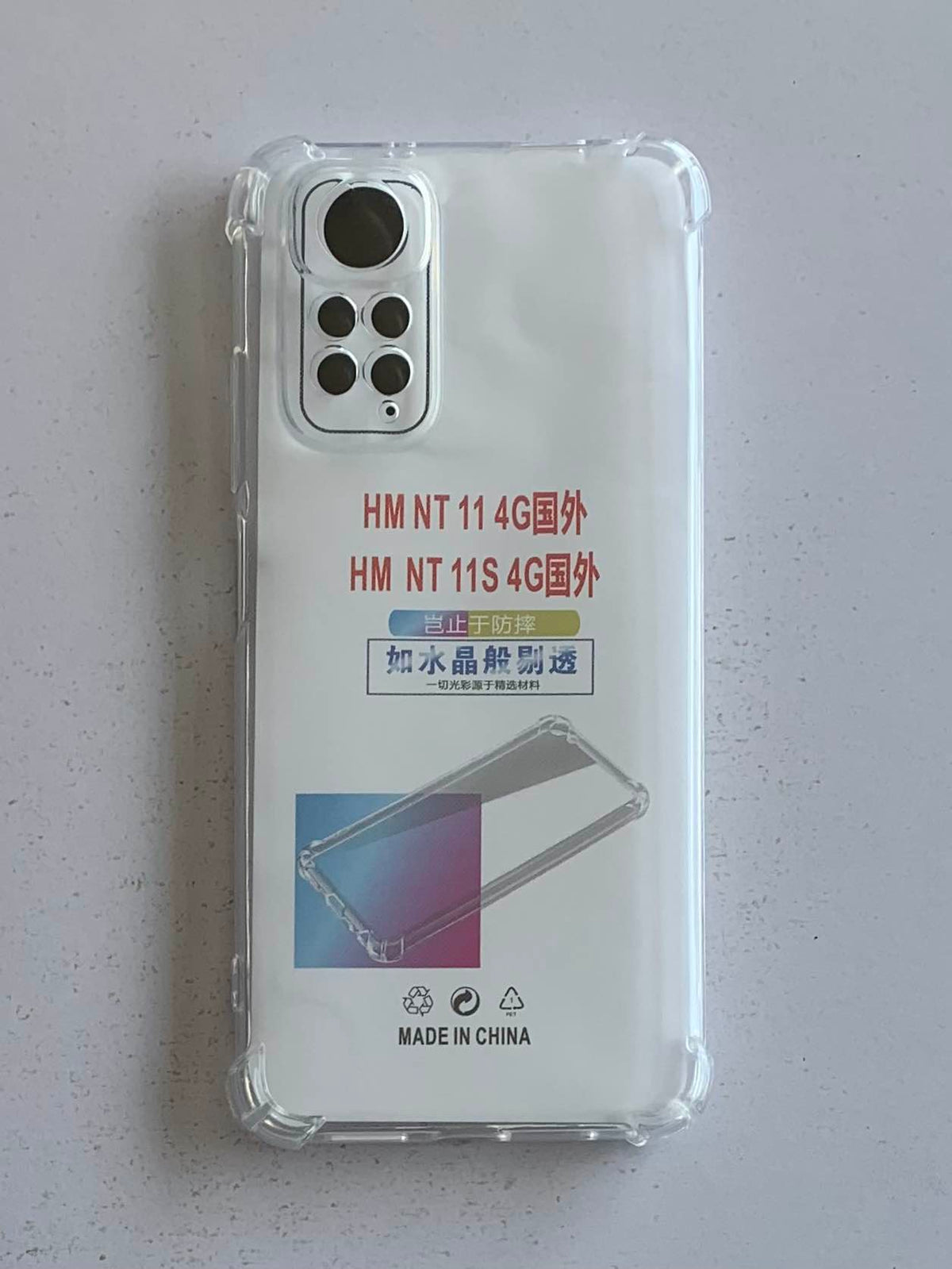 REDMI / XIAOMI Crystal Clear Transparent Shockproof Mobile Back Cover