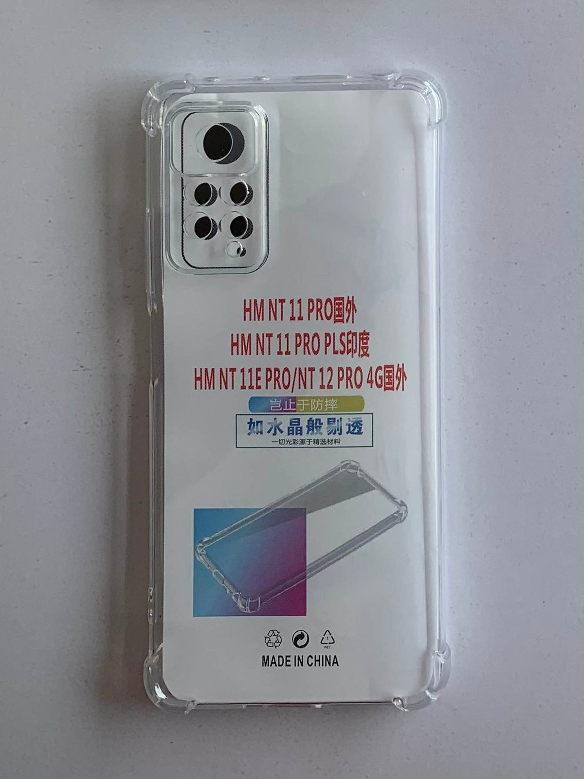 REDMI / XIAOMI Crystal Clear Transparent Shockproof Mobile Back Cover