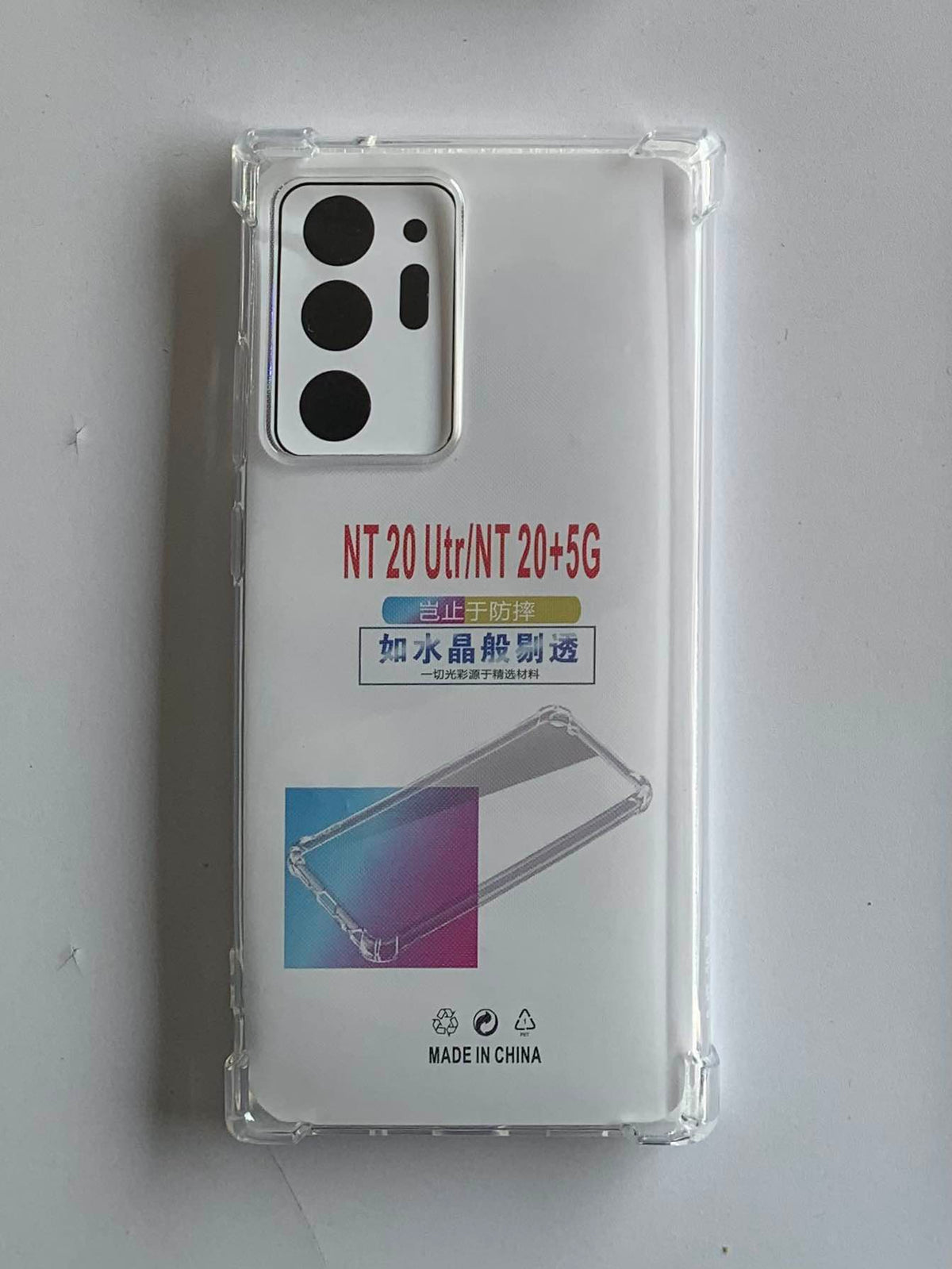 SAMSUNG Crystal Clear Transparent Shockproof Mobile Back Cover