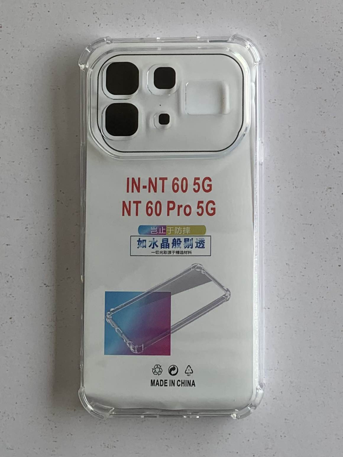 INFINIX Crystal Clear Transparent Shockproof Mobile Back Cover