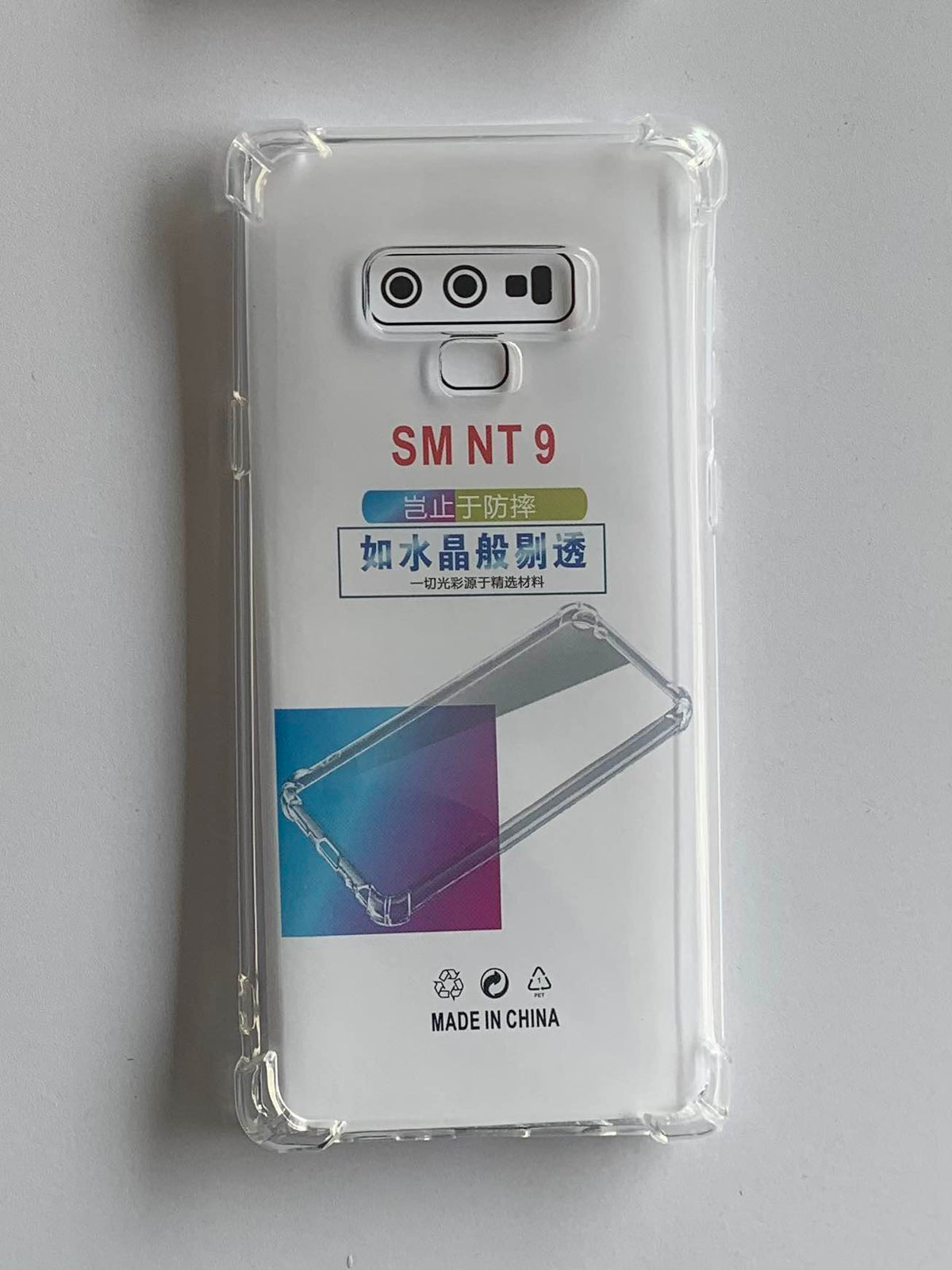 SAMSUNG Crystal Clear Transparent Shockproof Mobile Back Cover