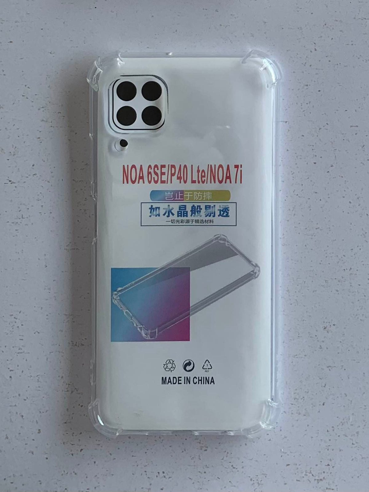 HONOR / HUAWEI Crystal Clear Transparent Shockproof Mobile Back Cover