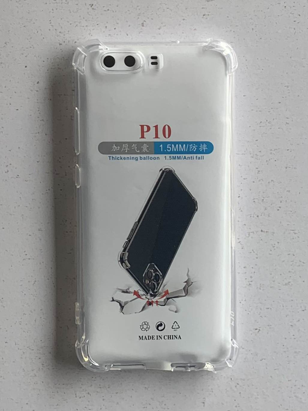 HONOR / HUAWEI Crystal Clear Transparent Shockproof Mobile Back Cover