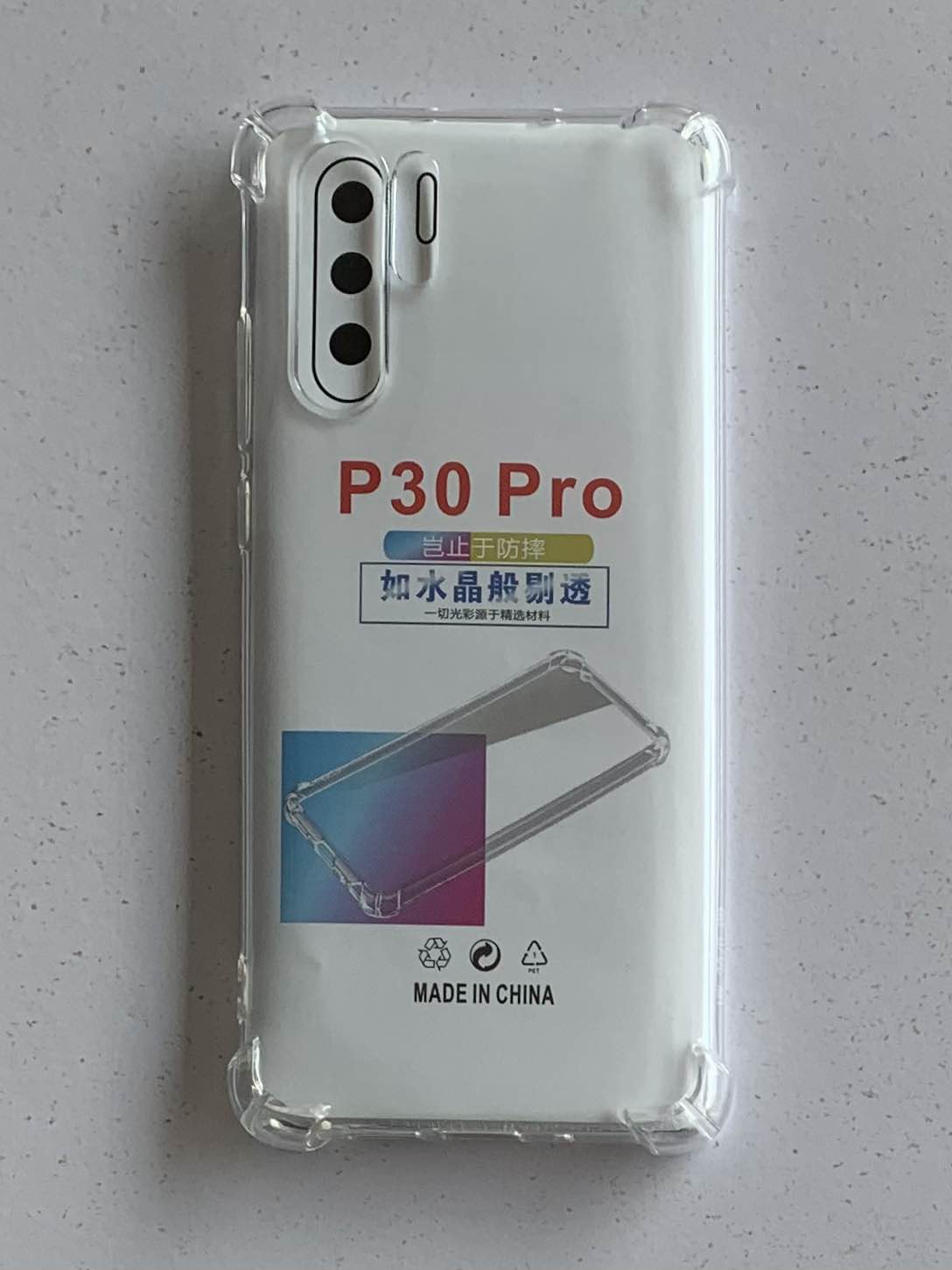 HONOR / HUAWEI Crystal Clear Transparent Shockproof Mobile Back Cover