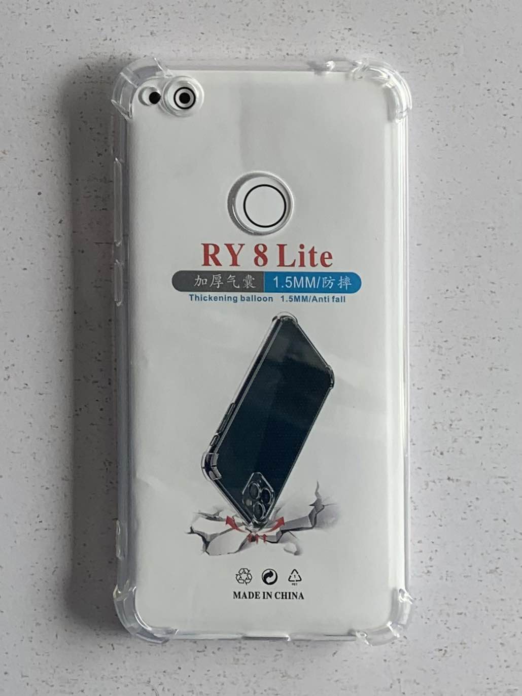 HONOR / HUAWEI Crystal Clear Transparent Shockproof Mobile Back Cover