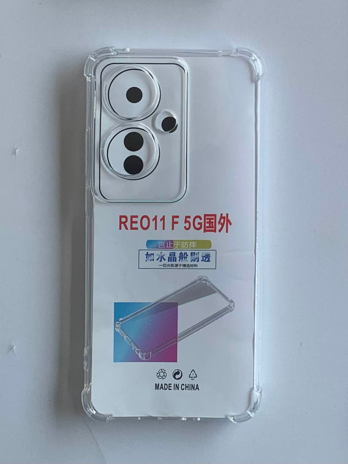 OPPO Crystal Clear Transparent Shockproof Imported TPU Mobile Back Cover